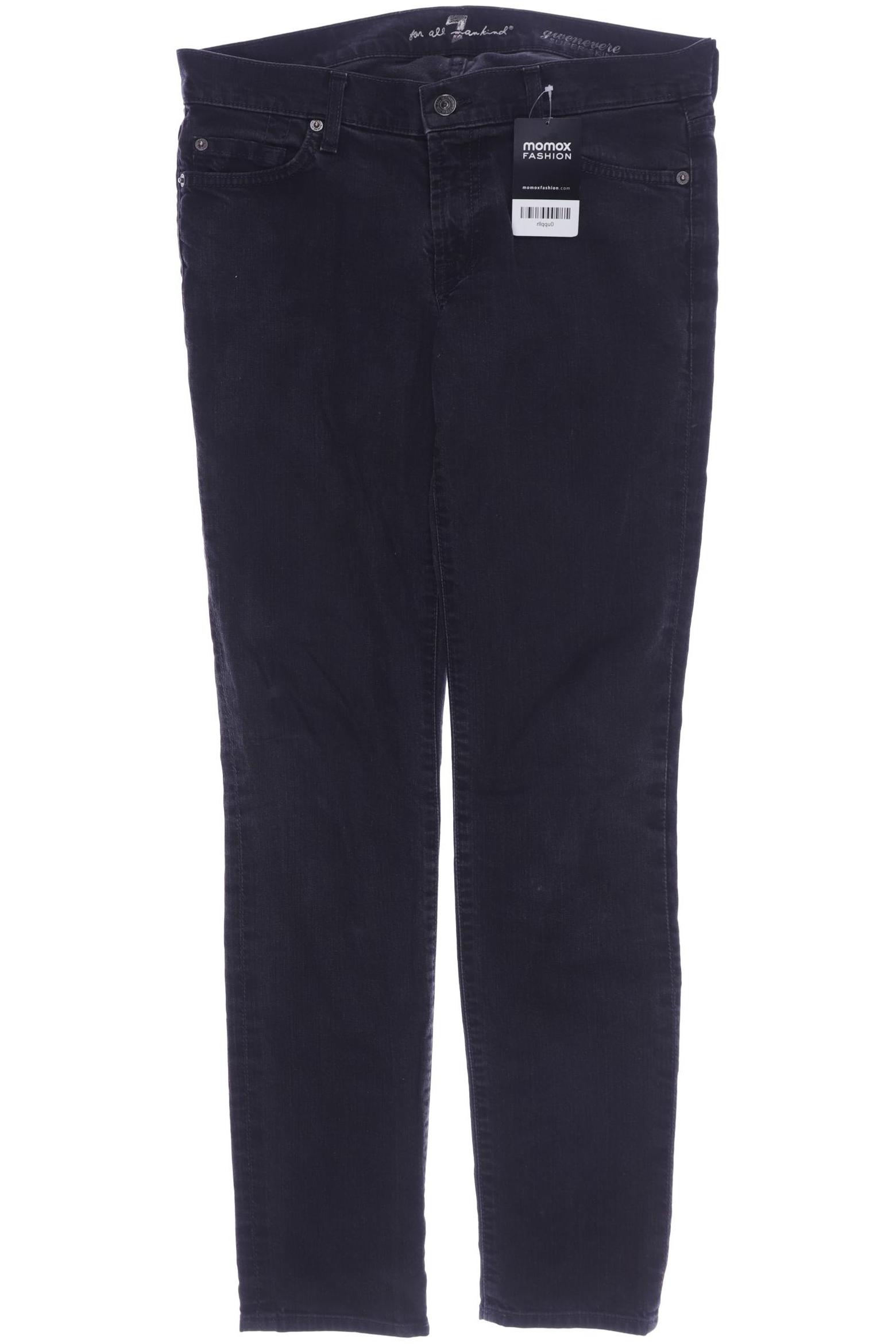 

7 for all mankind Damen Jeans, schwarz, Gr. 28