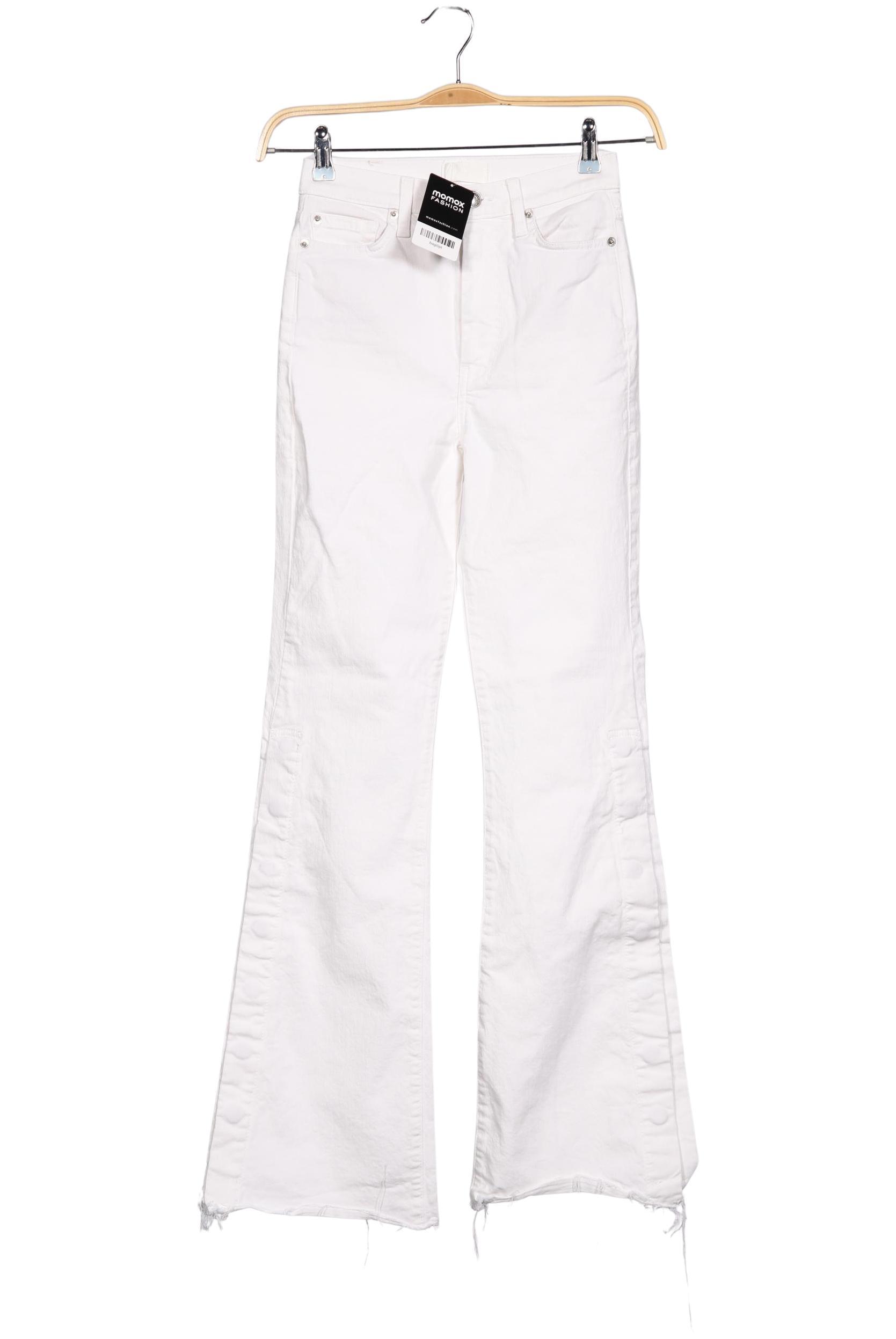 

7 for all mankind Damen Jeans, weiß, Gr. 24
