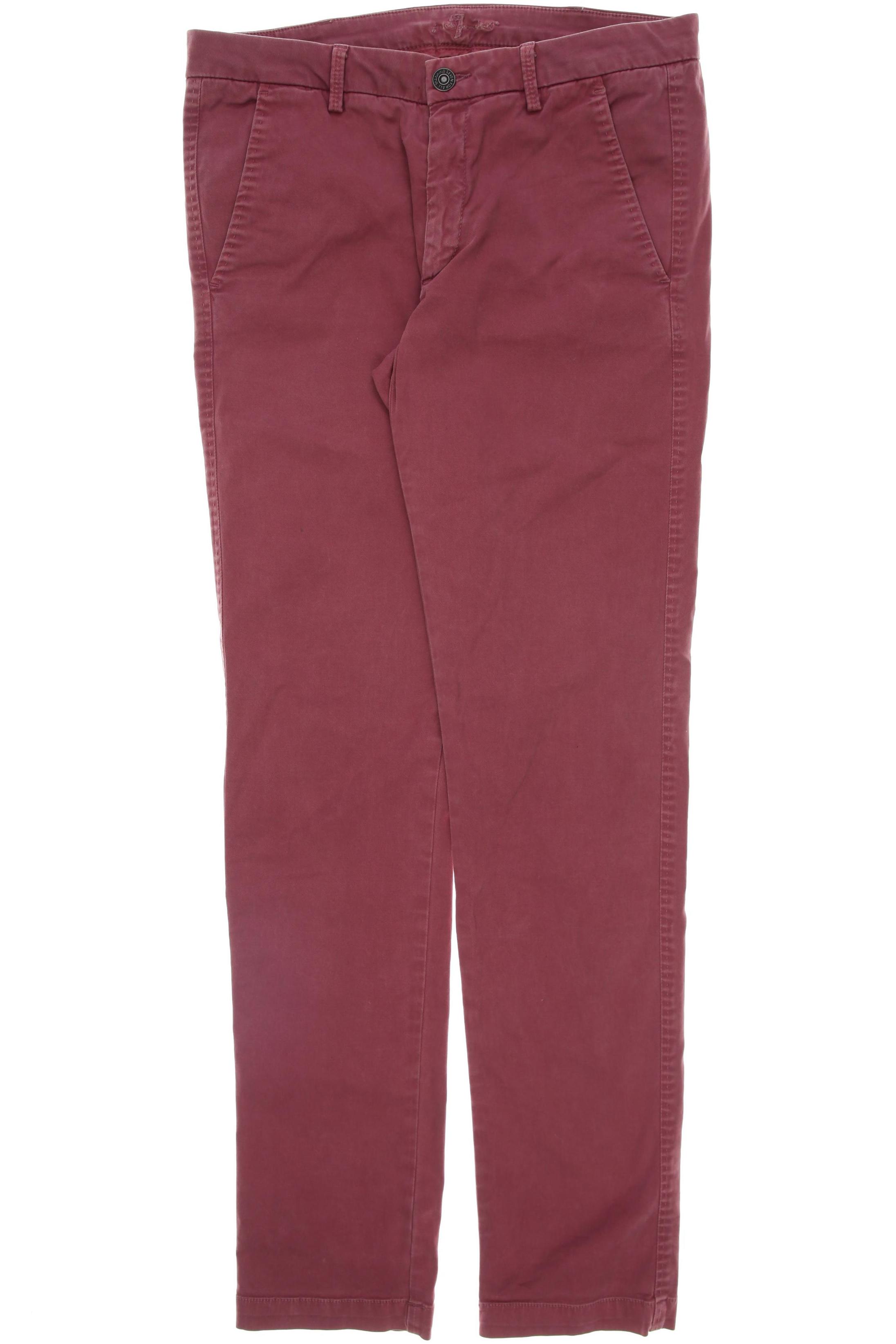 

7 for all mankind Damen Stoffhose, pink, Gr. 27