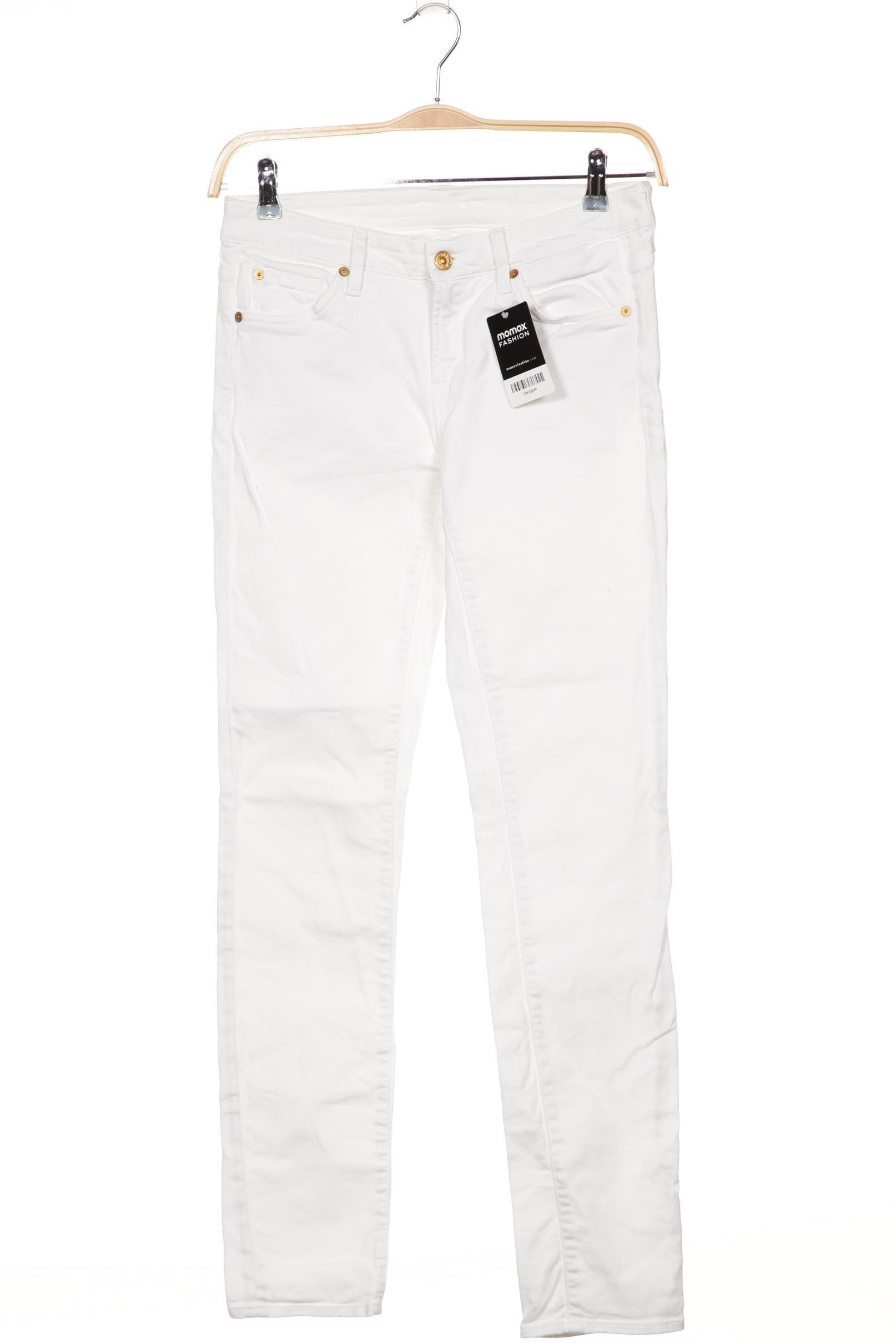 

7 for all mankind Damen Jeans, weiß