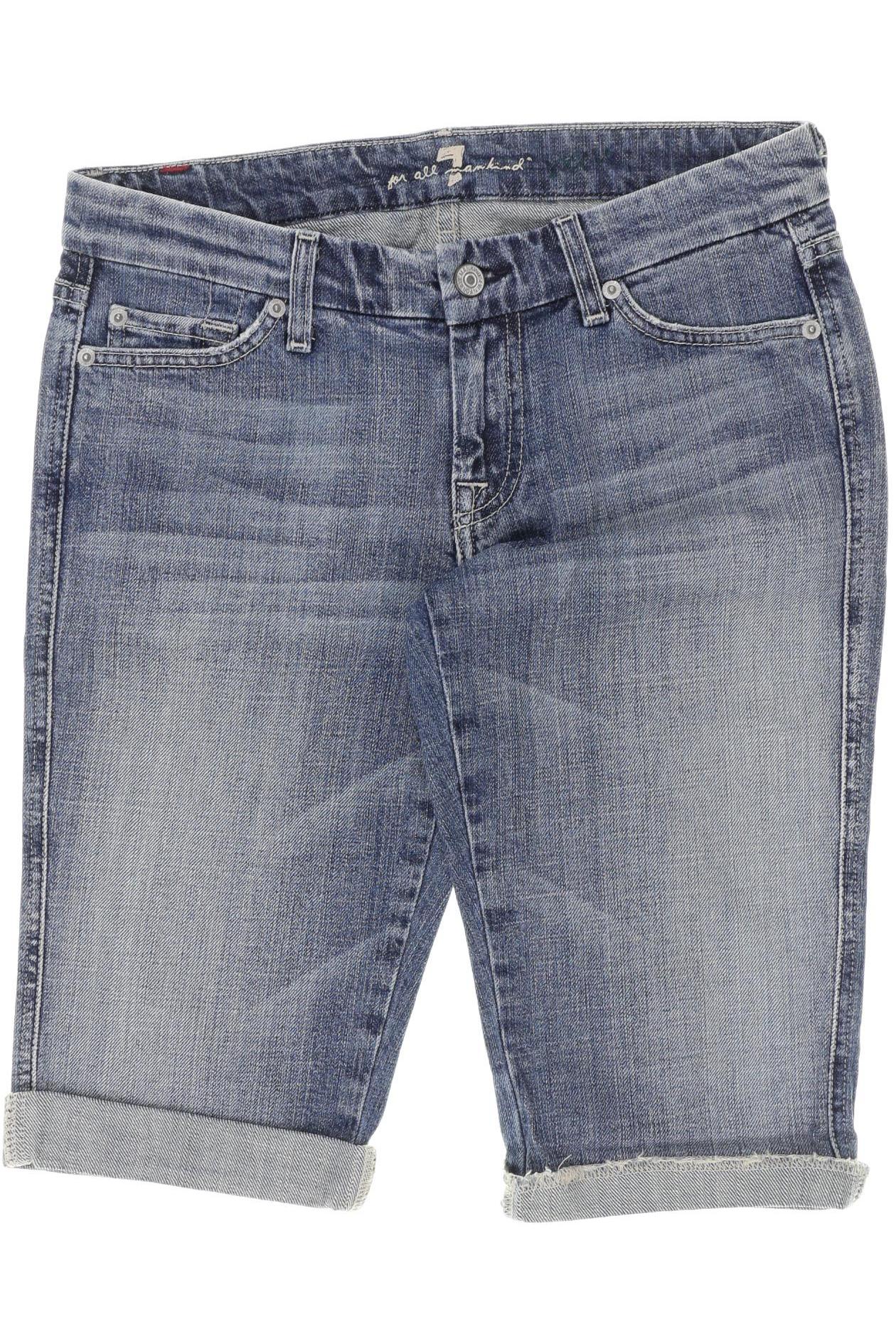 

7 for all mankind Damen Shorts, blau, Gr. 26