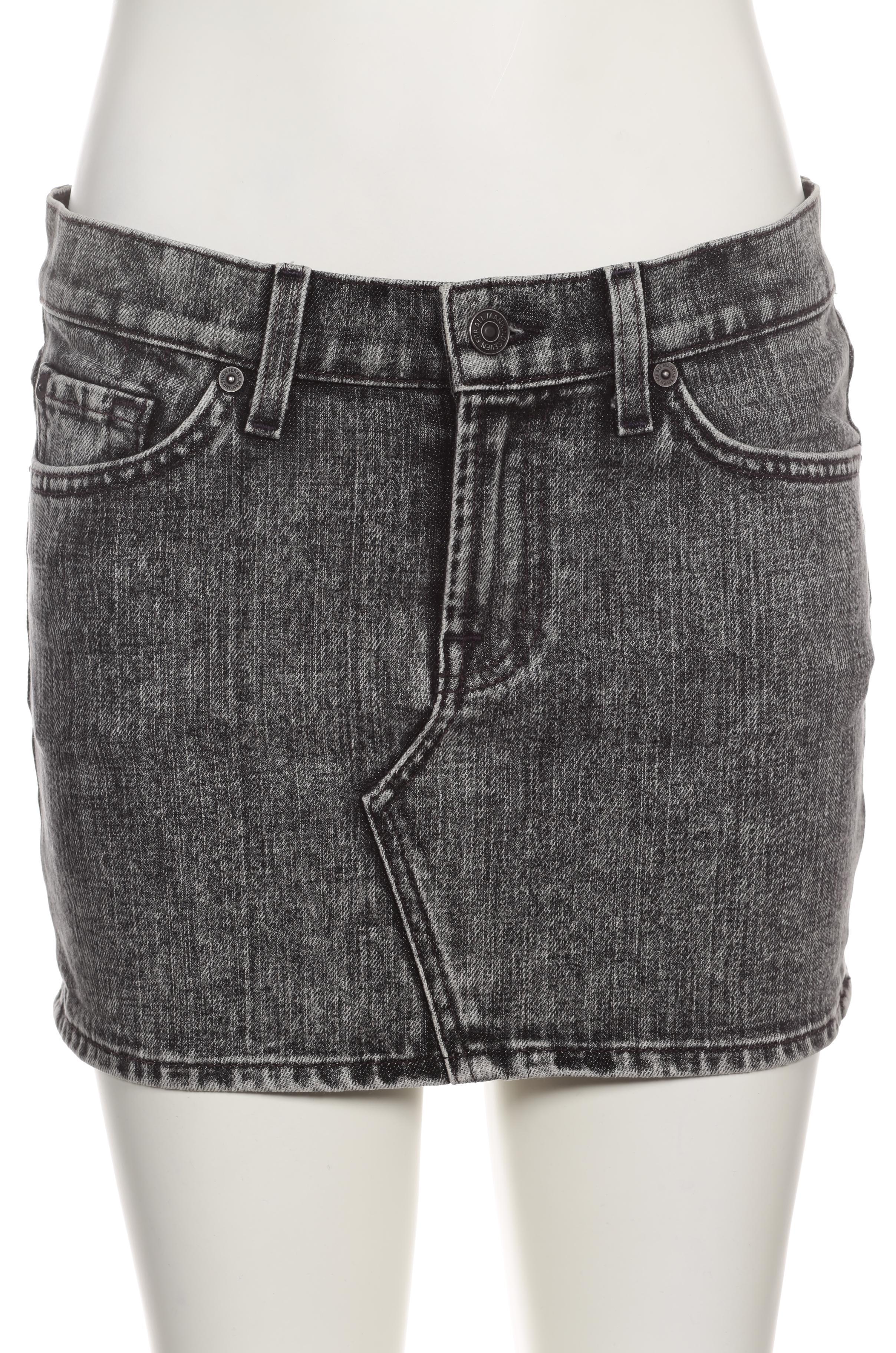 

7 for all mankind Damen Rock, grau, Gr. 27