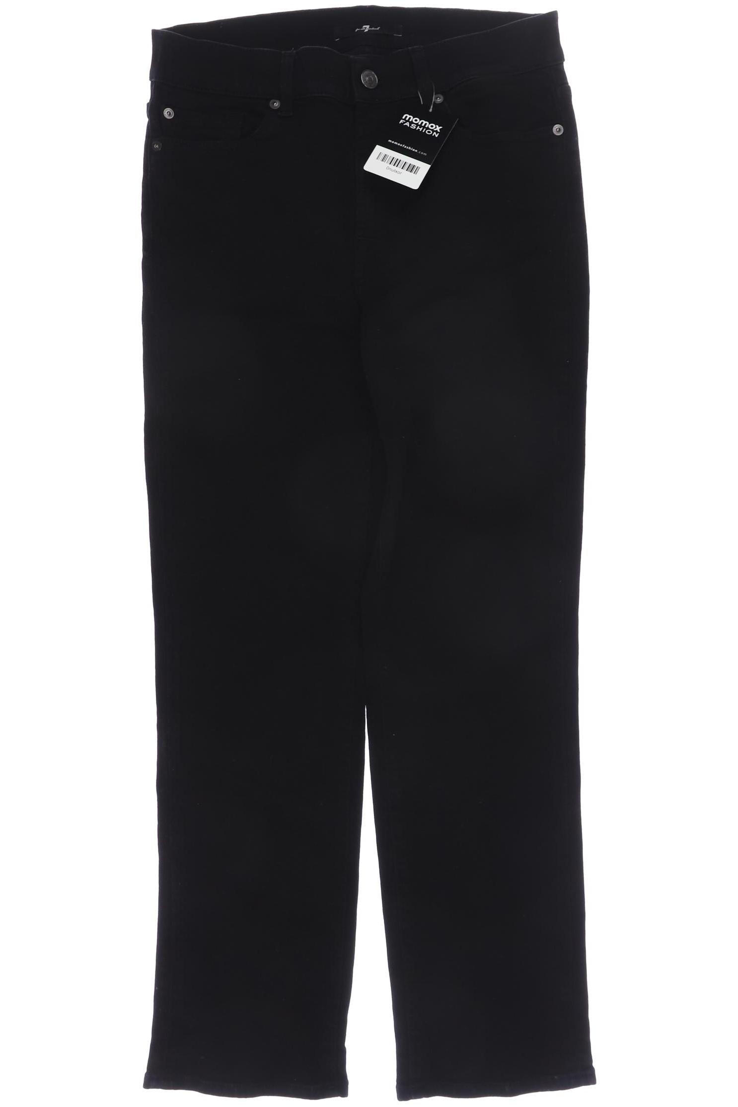 

7 for all mankind Damen Jeans, schwarz, Gr. 28