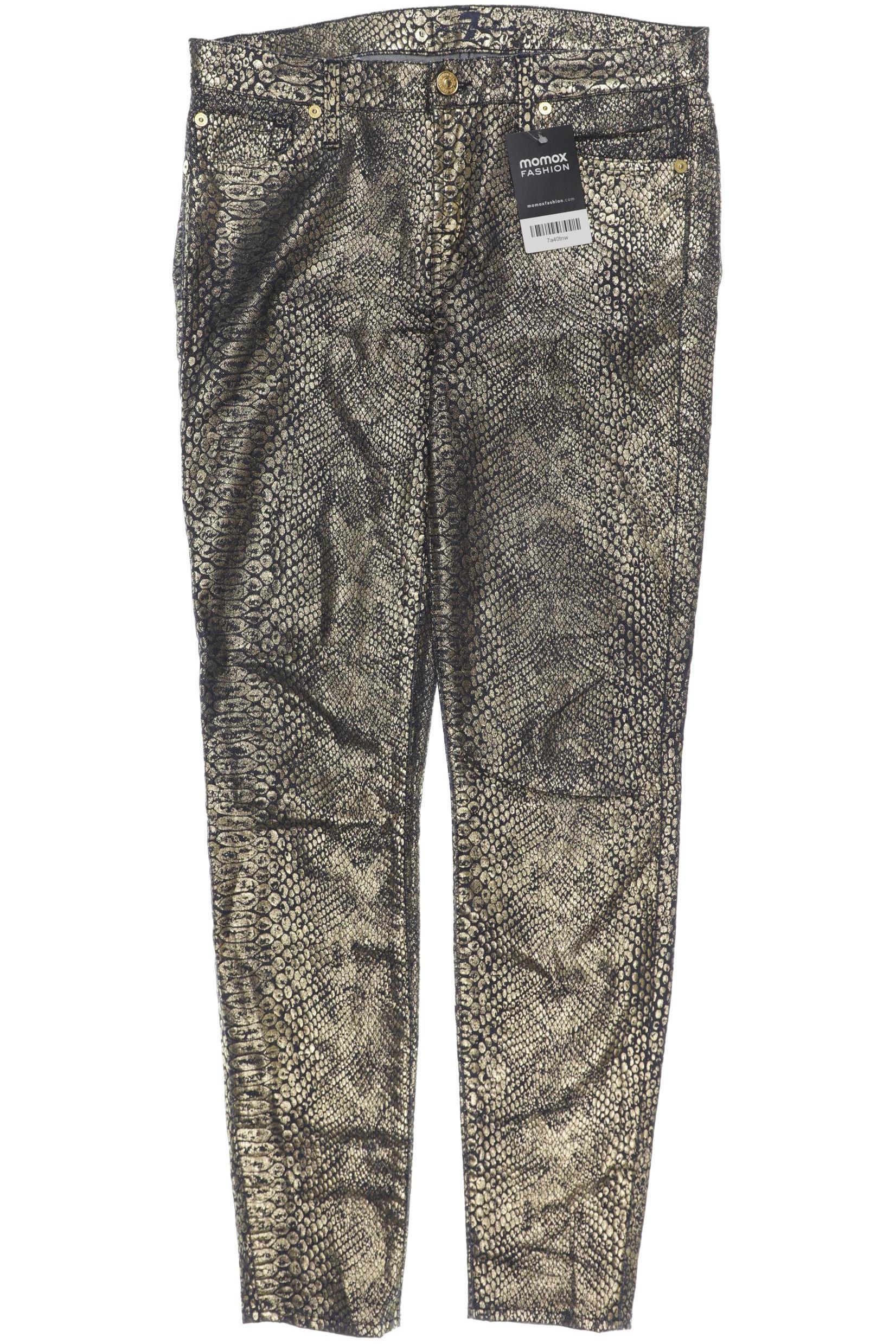 

7 for all mankind Damen Jeans, gold