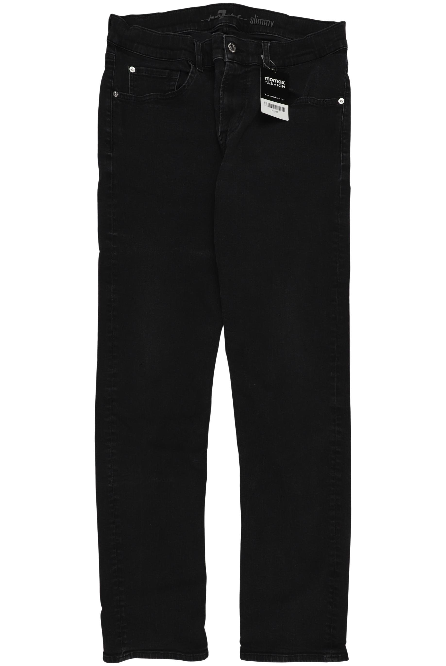 

7 for all mankind Herren Jeans, schwarz, Gr. 34