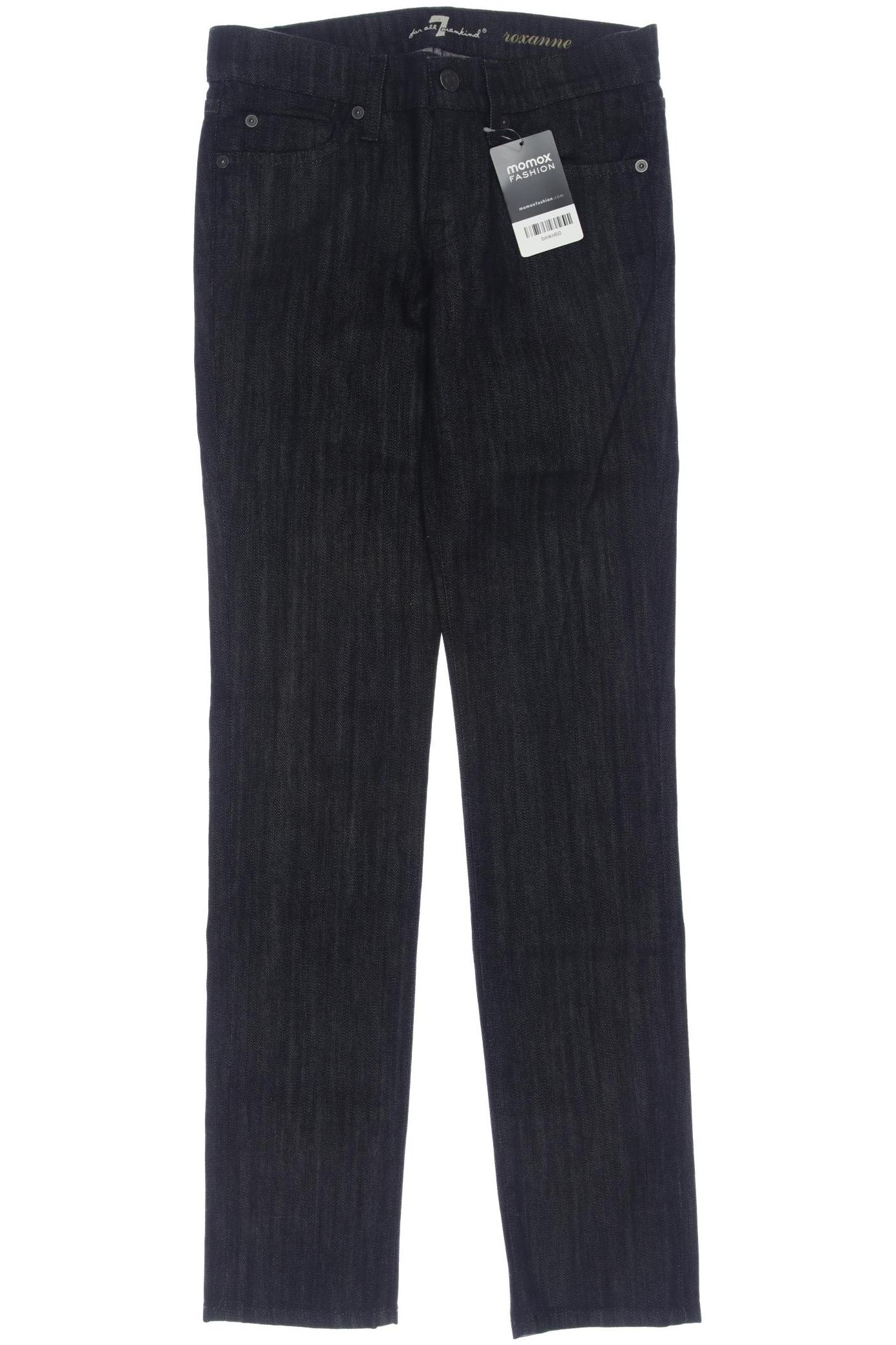 

7 for all mankind Damen Jeans, schwarz, Gr. 25