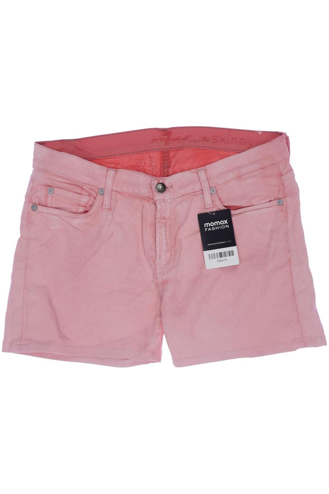 

7 for all mankind Damen Shorts, pink, Gr. 30