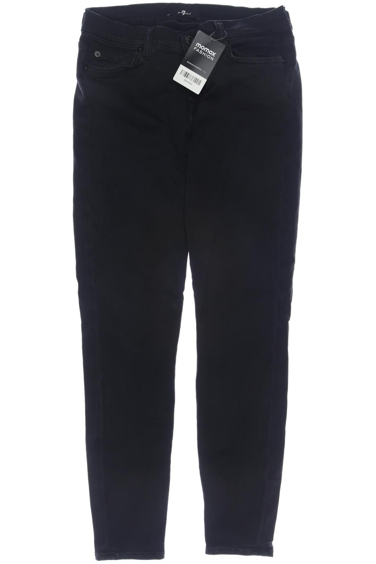 

7 for all mankind Damen Jeans, schwarz, Gr. 29
