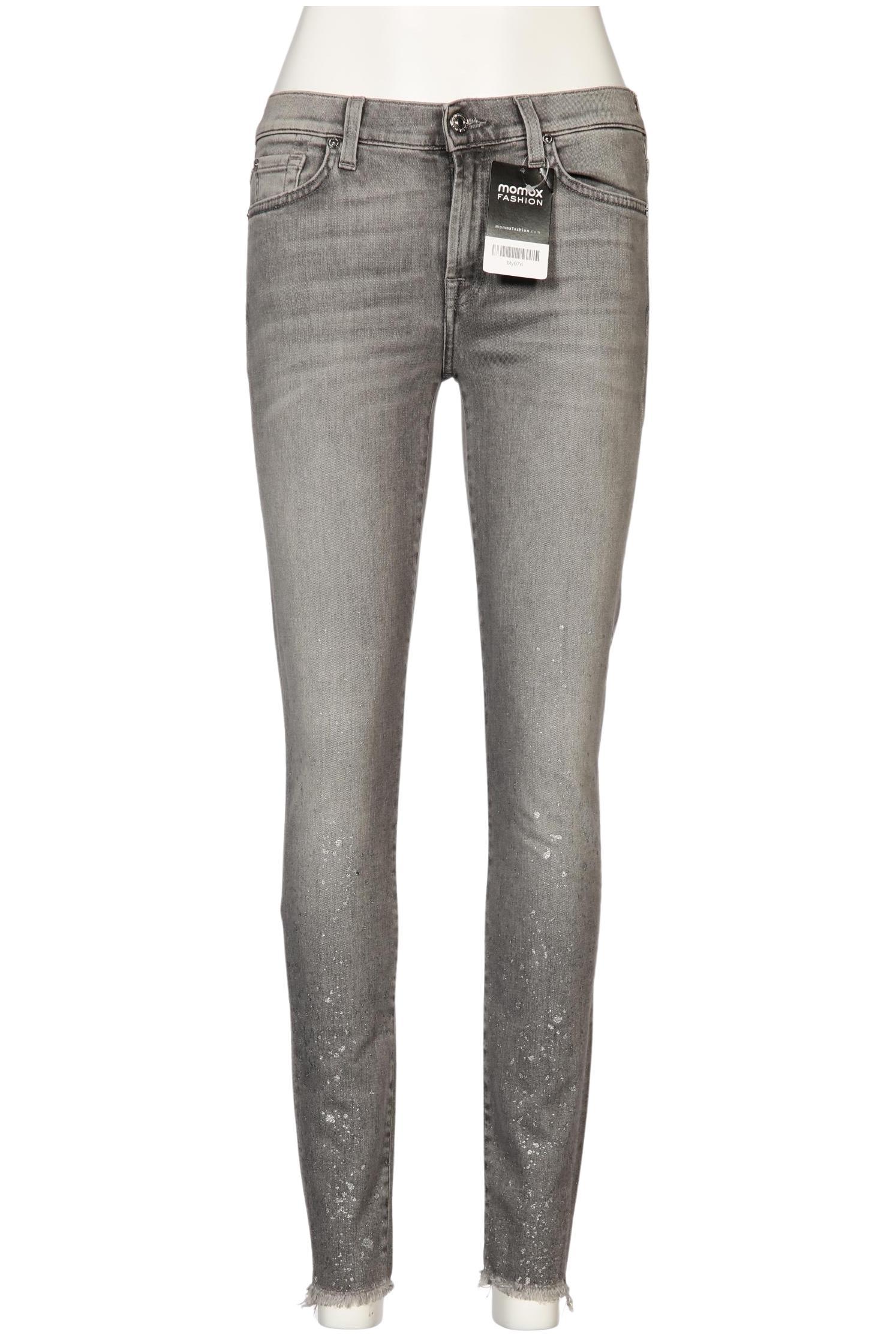 

7 for all mankind Damen Jeans, grau, Gr. 28