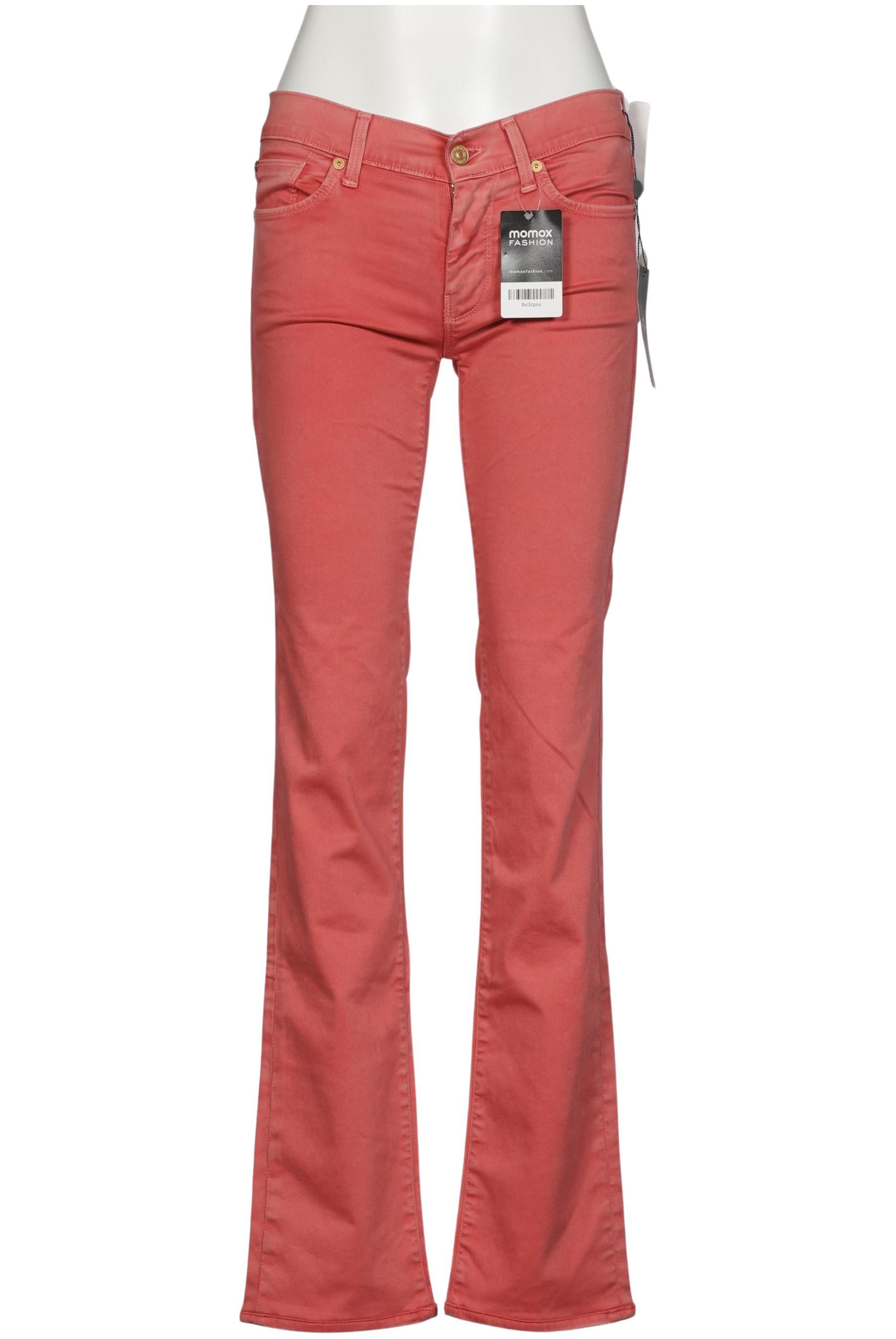 

7 for all mankind Damen Jeans, rot, Gr. 27