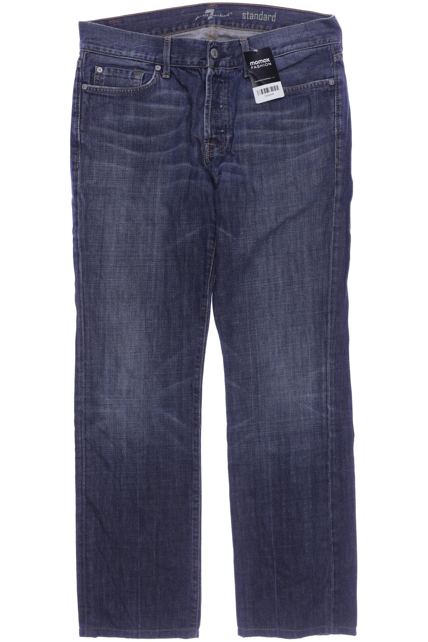 

7 for all mankind Herren Jeans, marineblau, Gr. 52