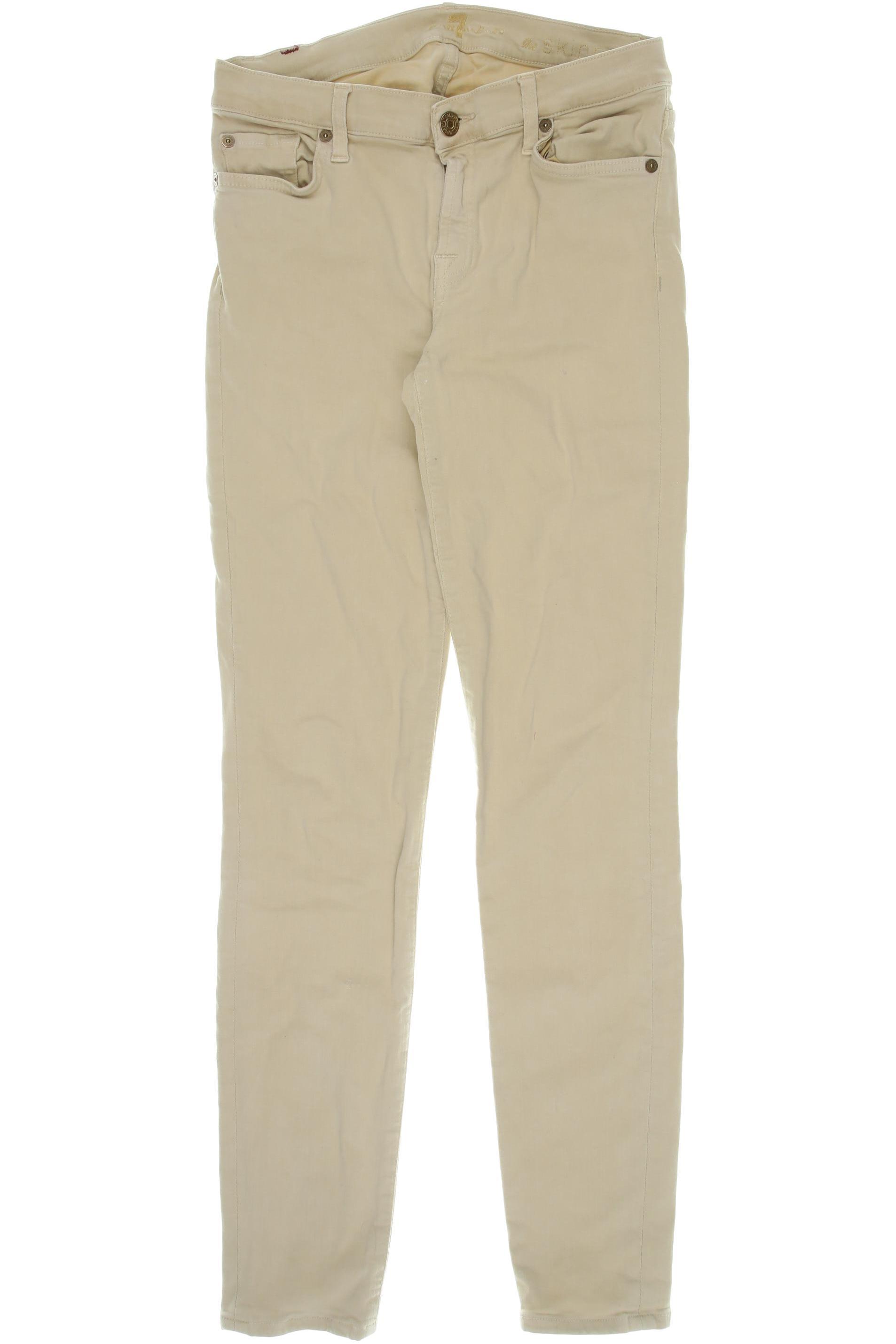 

7 for all mankind Damen Jeans, beige, Gr. 28