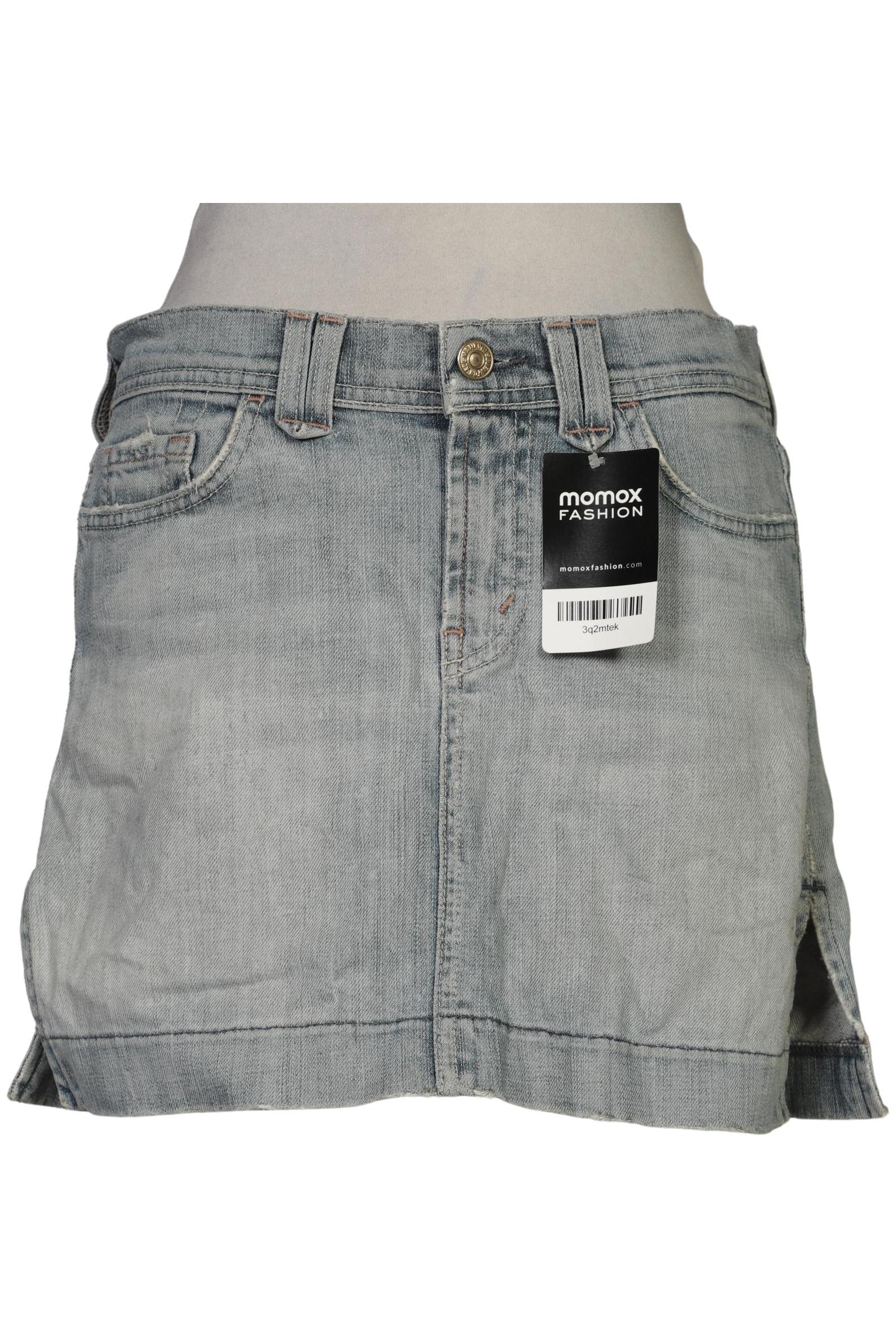 

7 for all mankind Damen Rock, hellblau, Gr. 26