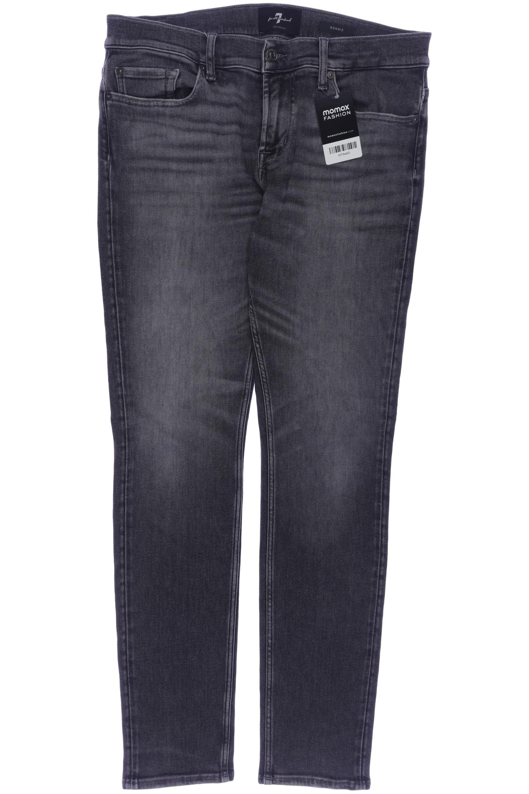 

7 for all mankind Herren Jeans, grau, Gr. 33