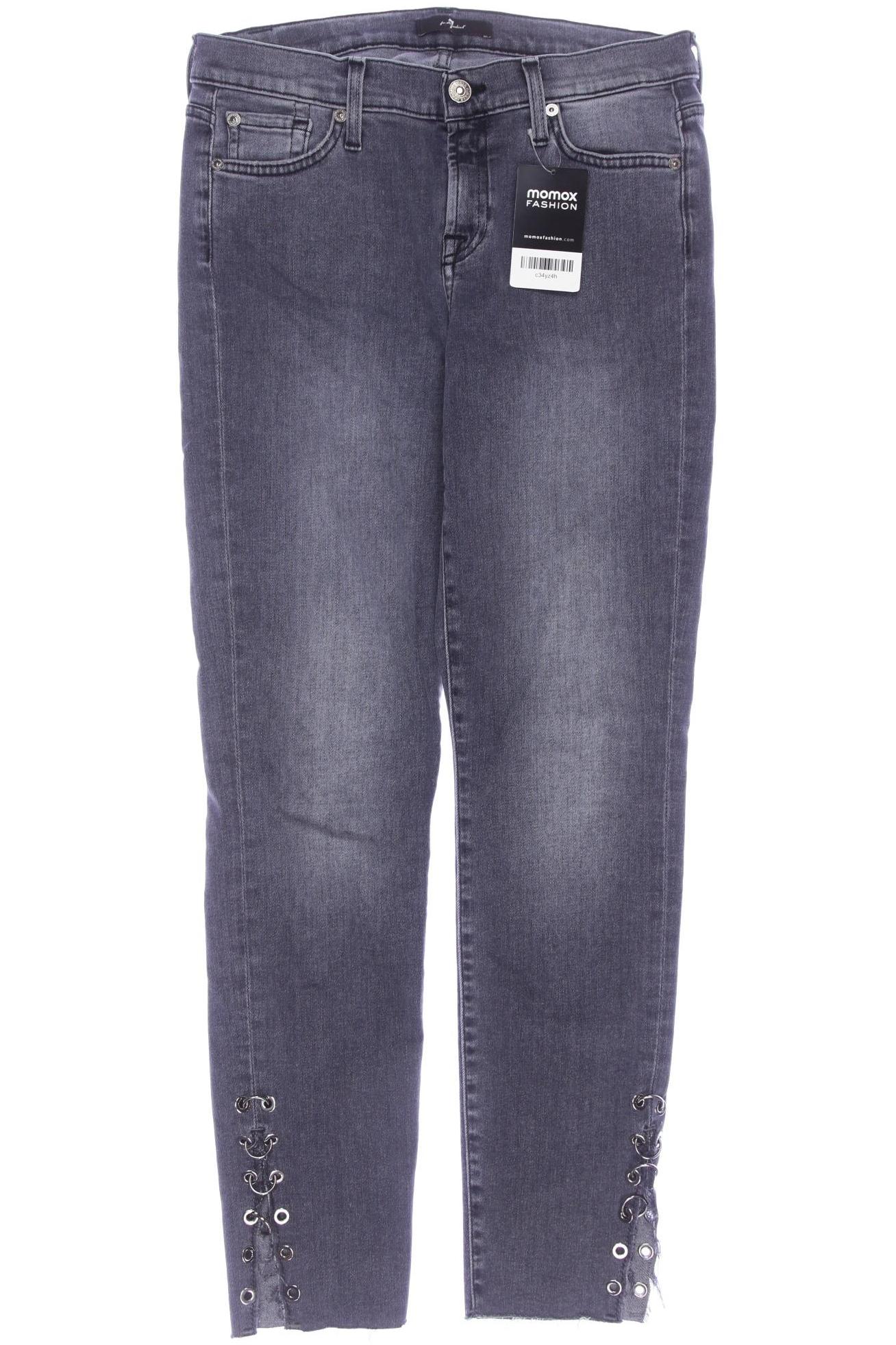 

7 for all mankind Damen Jeans, grau, Gr. 28