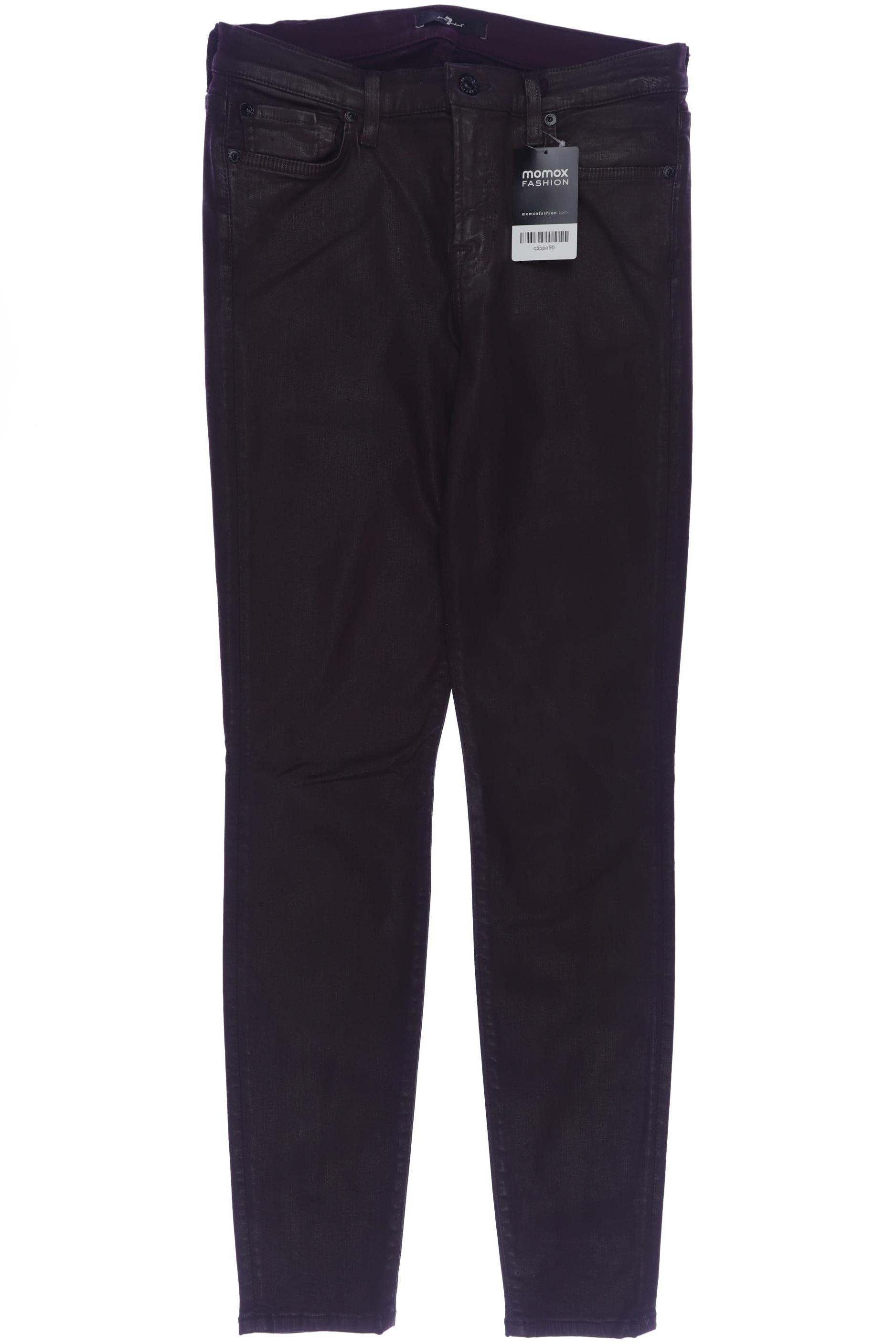 

7 for all mankind Damen Jeans, bordeaux, Gr. 31