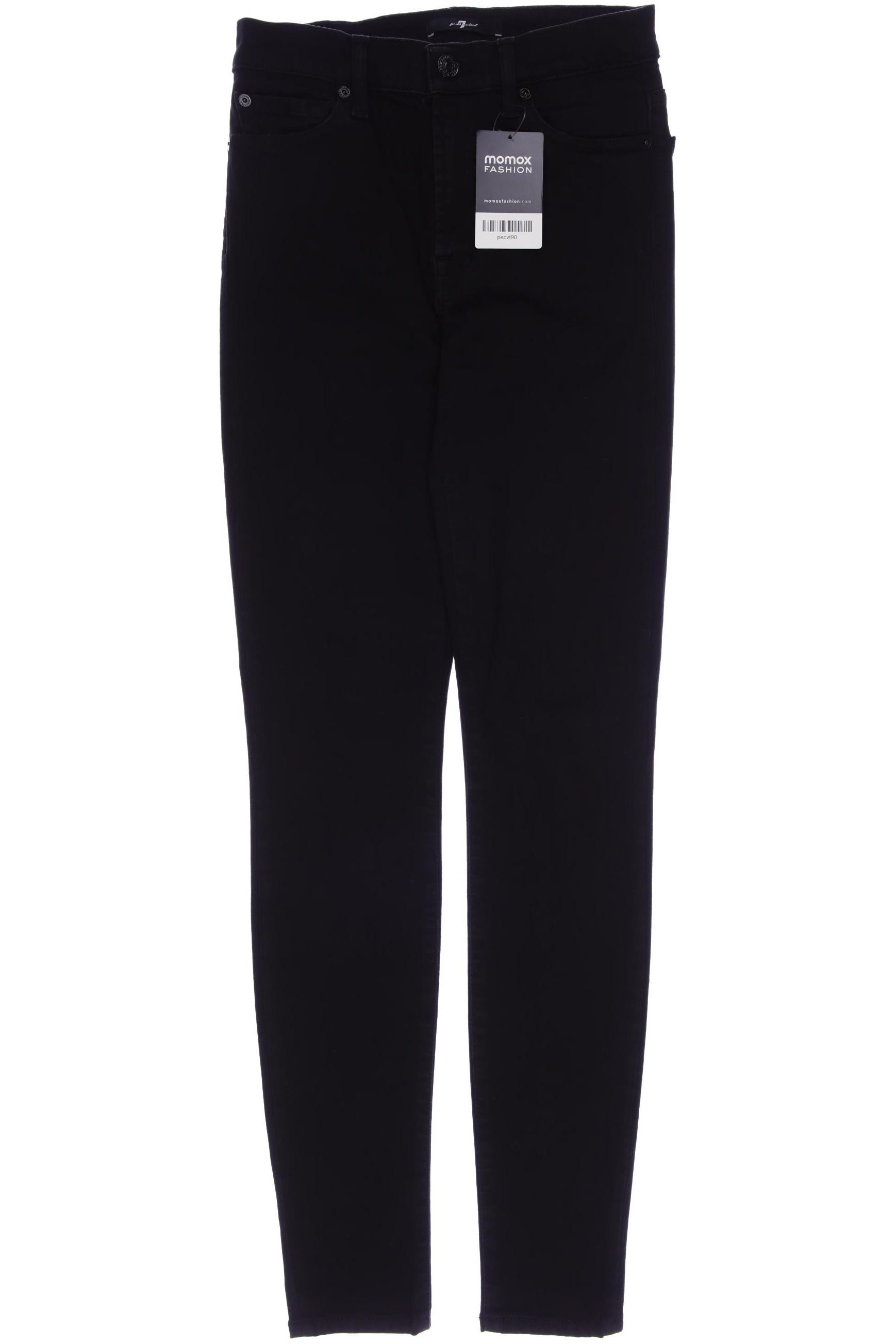 

7 for all mankind Damen Jeans, schwarz, Gr. 26