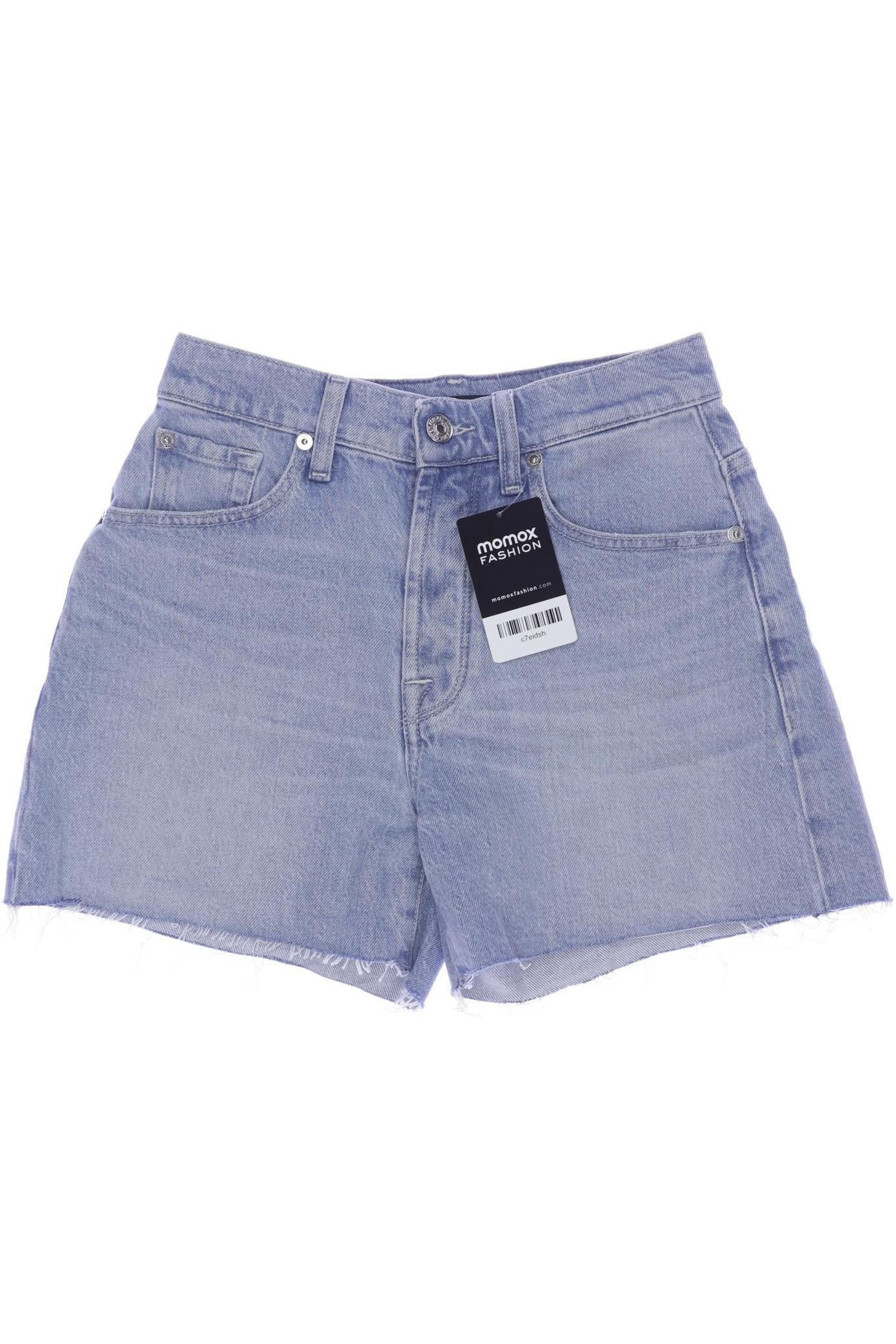 

7 for all mankind Damen Shorts, blau, Gr. 24