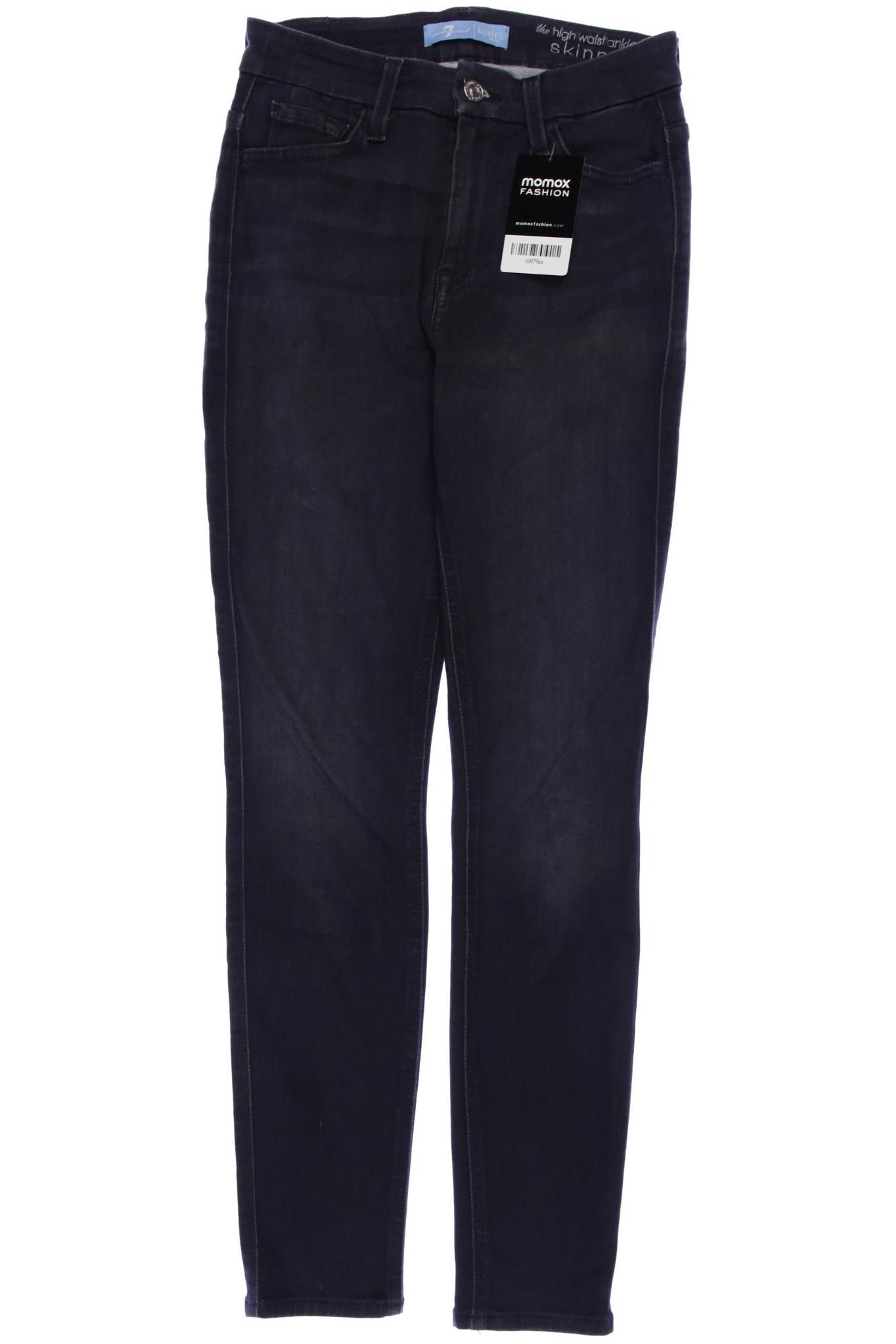 

7 for all mankind Damen Jeans, schwarz, Gr. 25