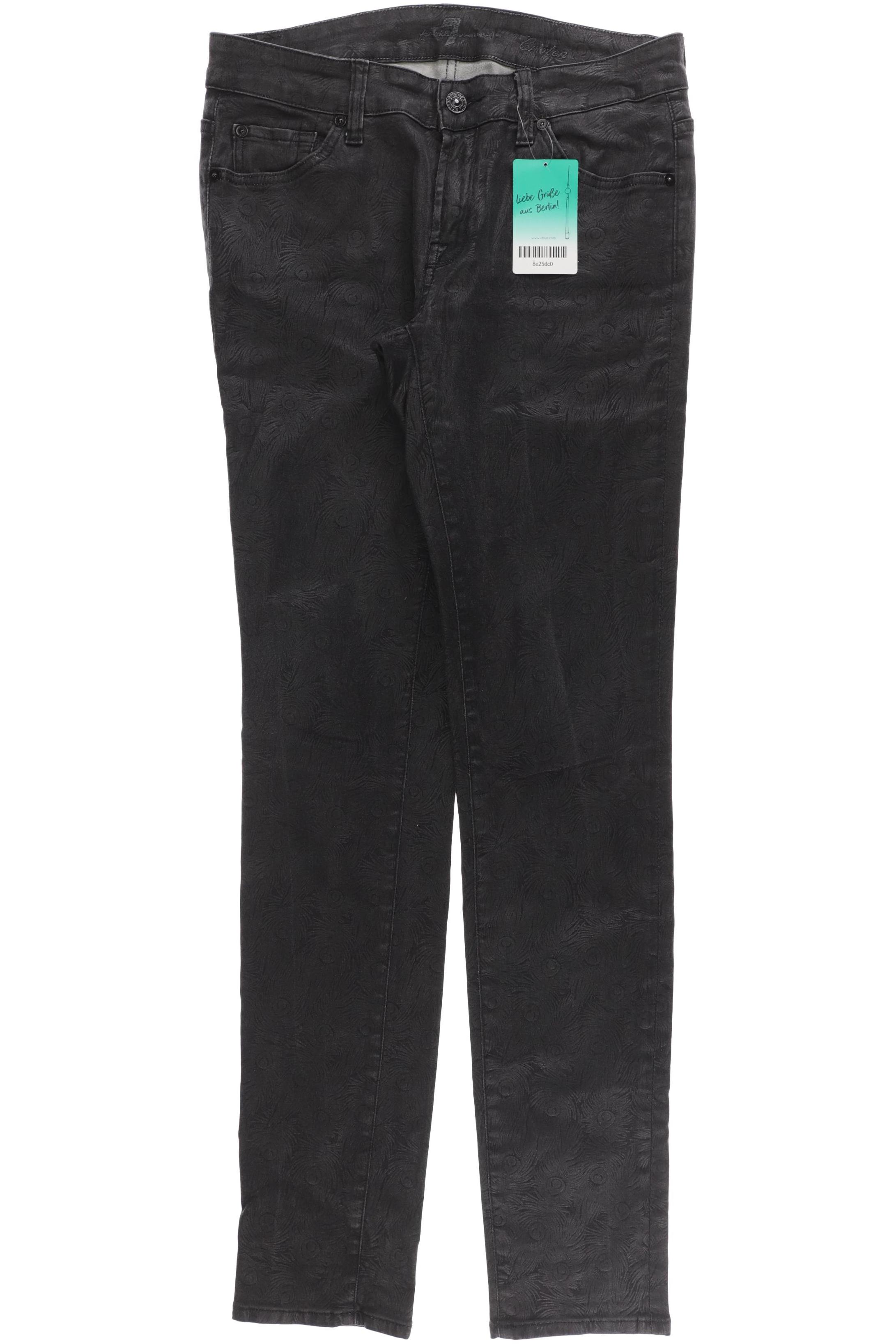 

7 for all mankind Herren Stoffhose, schwarz, Gr. 28