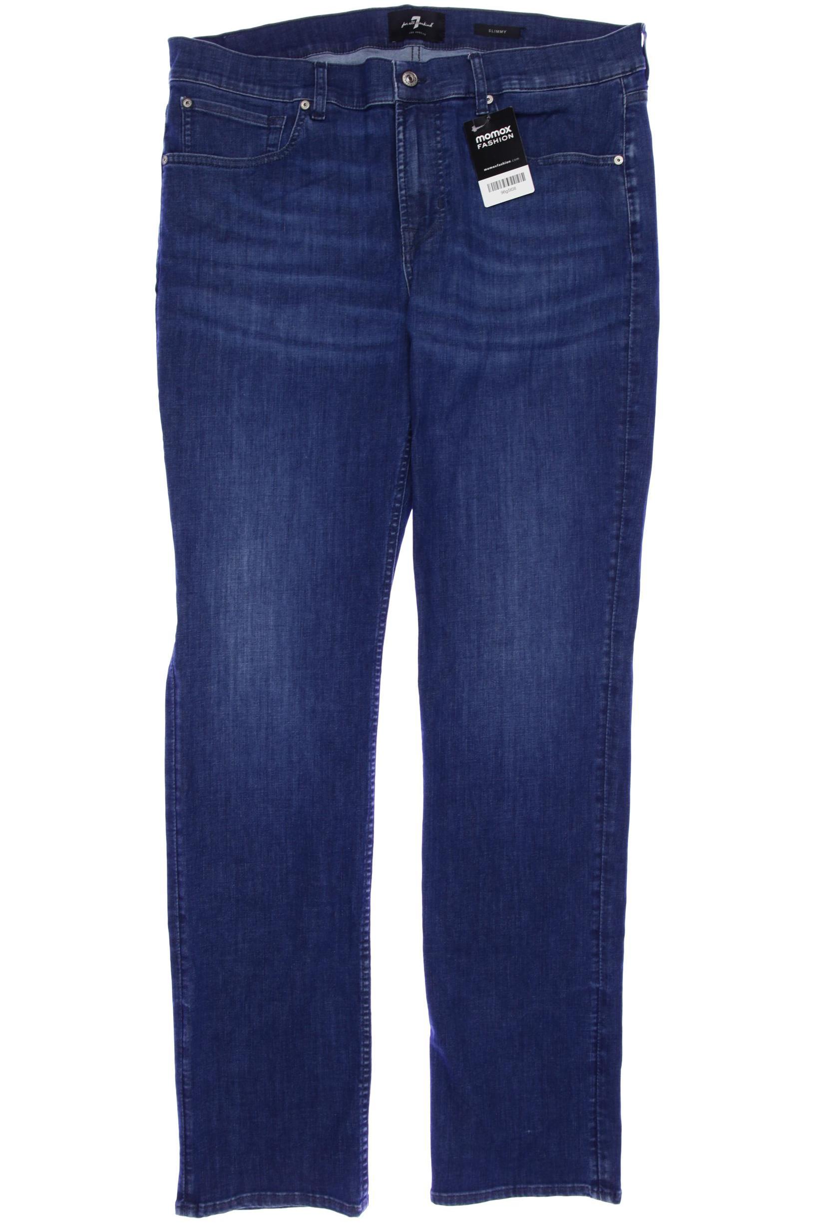 

7 for all mankind Herren Jeans, blau, Gr. 36