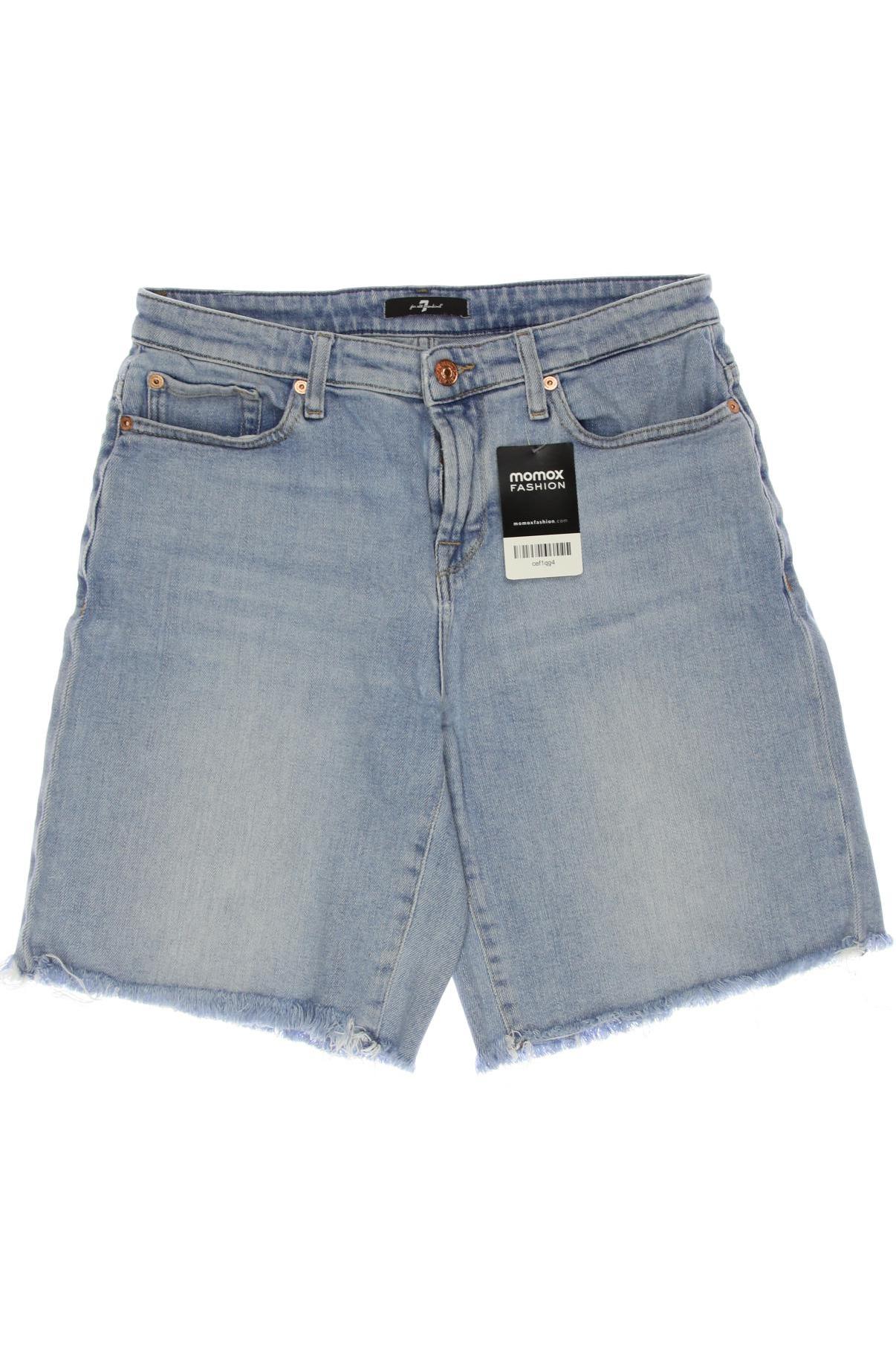 

7 for all mankind Damen Shorts, hellblau