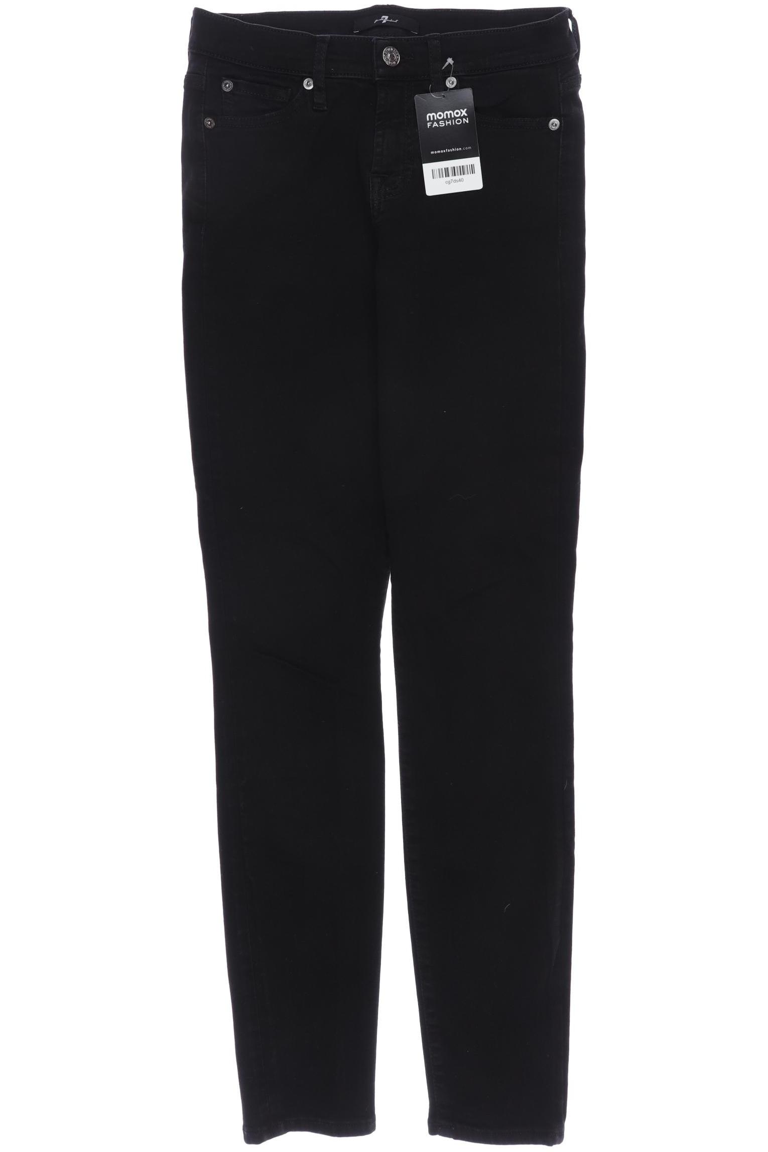 

7 for all mankind Damen Jeans, schwarz, Gr. 26