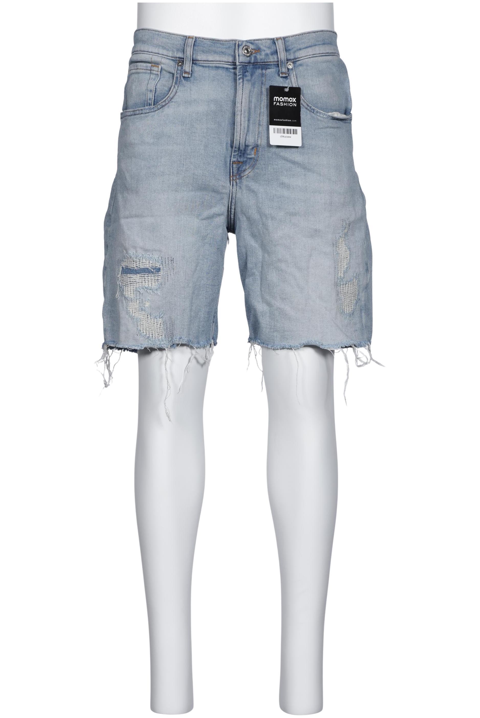 Thumbnail - 7 for all mankind Herren Shorts, hellblau, Gr. 31