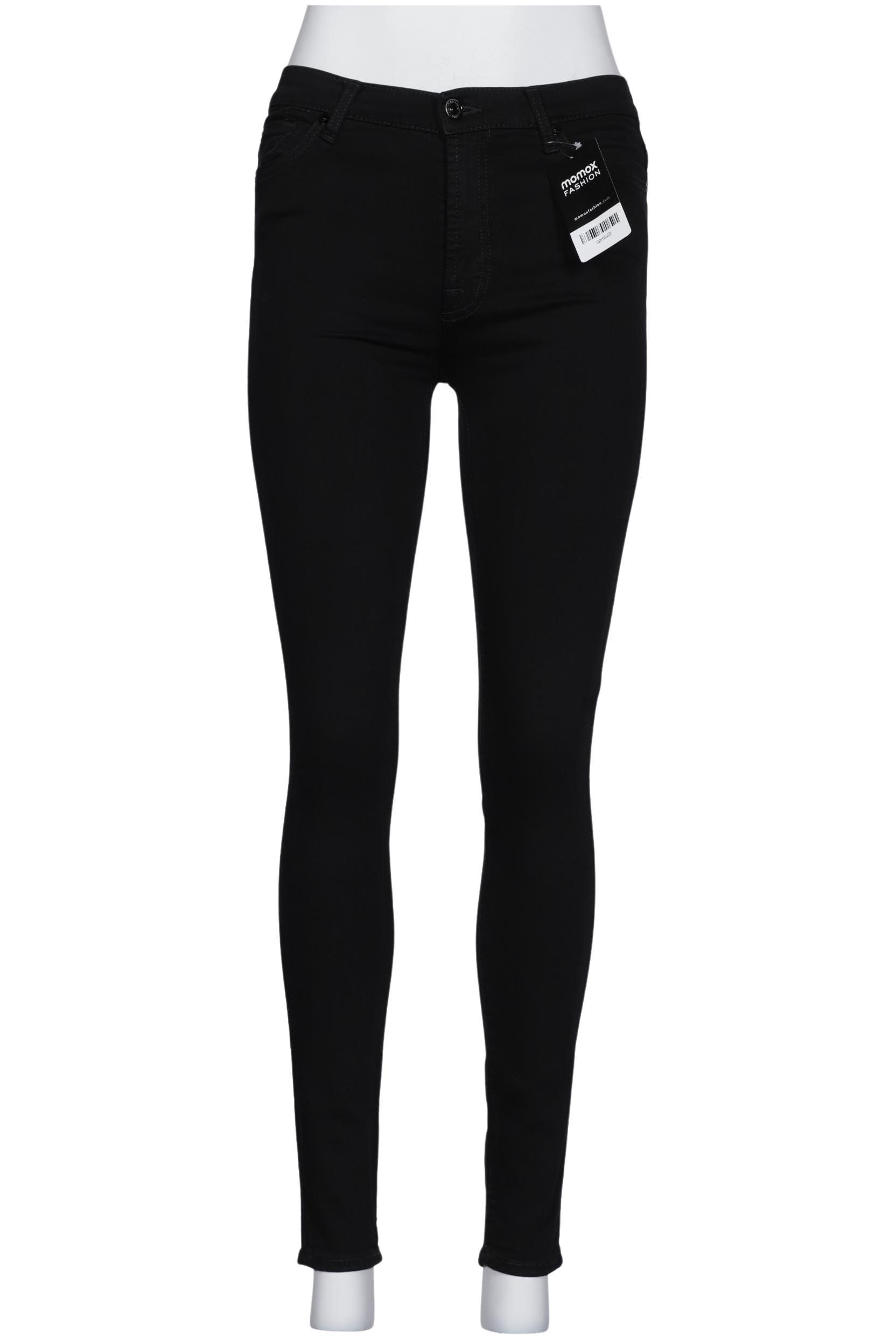 

7 for all mankind Damen Jeans, schwarz, Gr. 30
