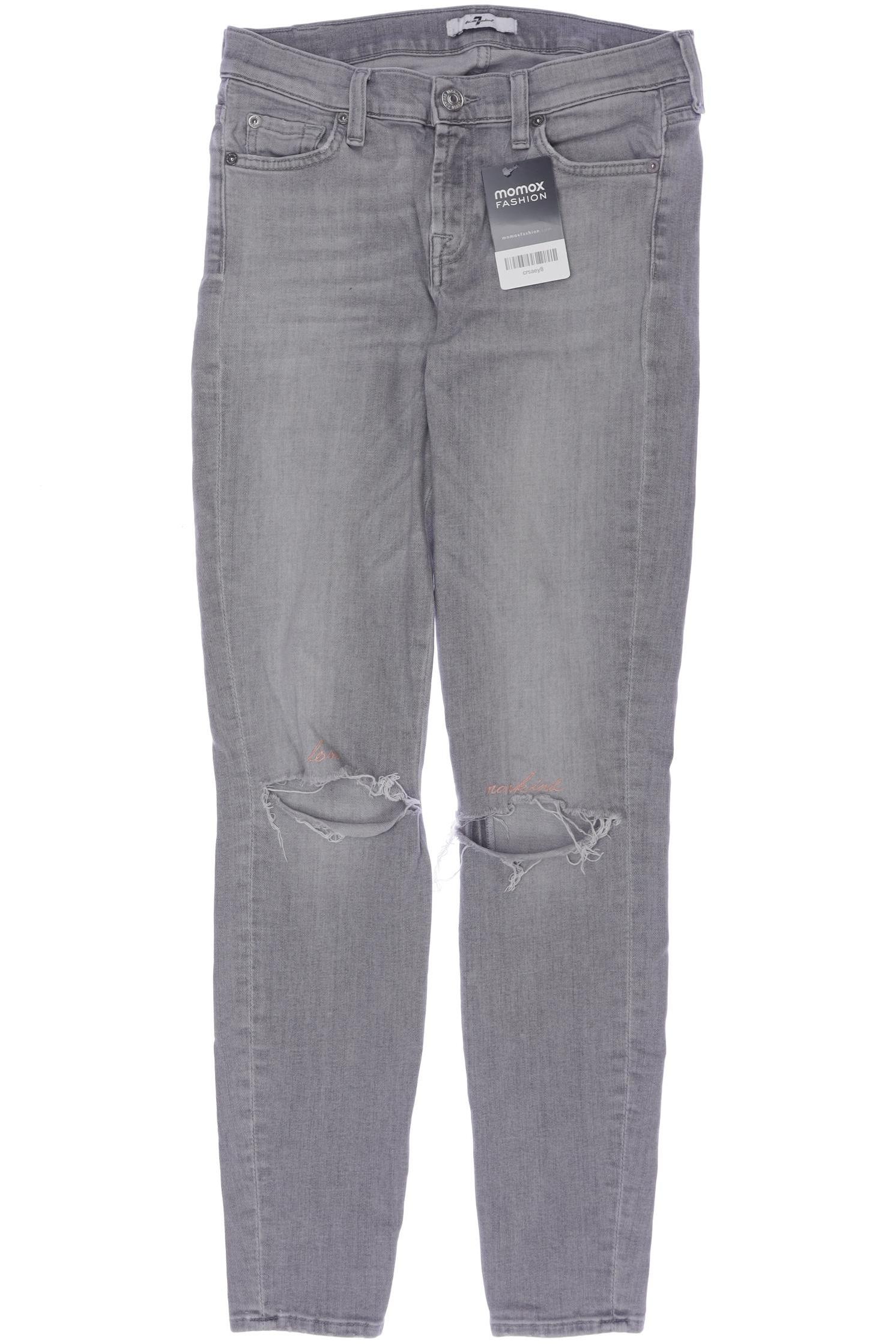

7 for all mankind Damen Jeans, grau, Gr. 26