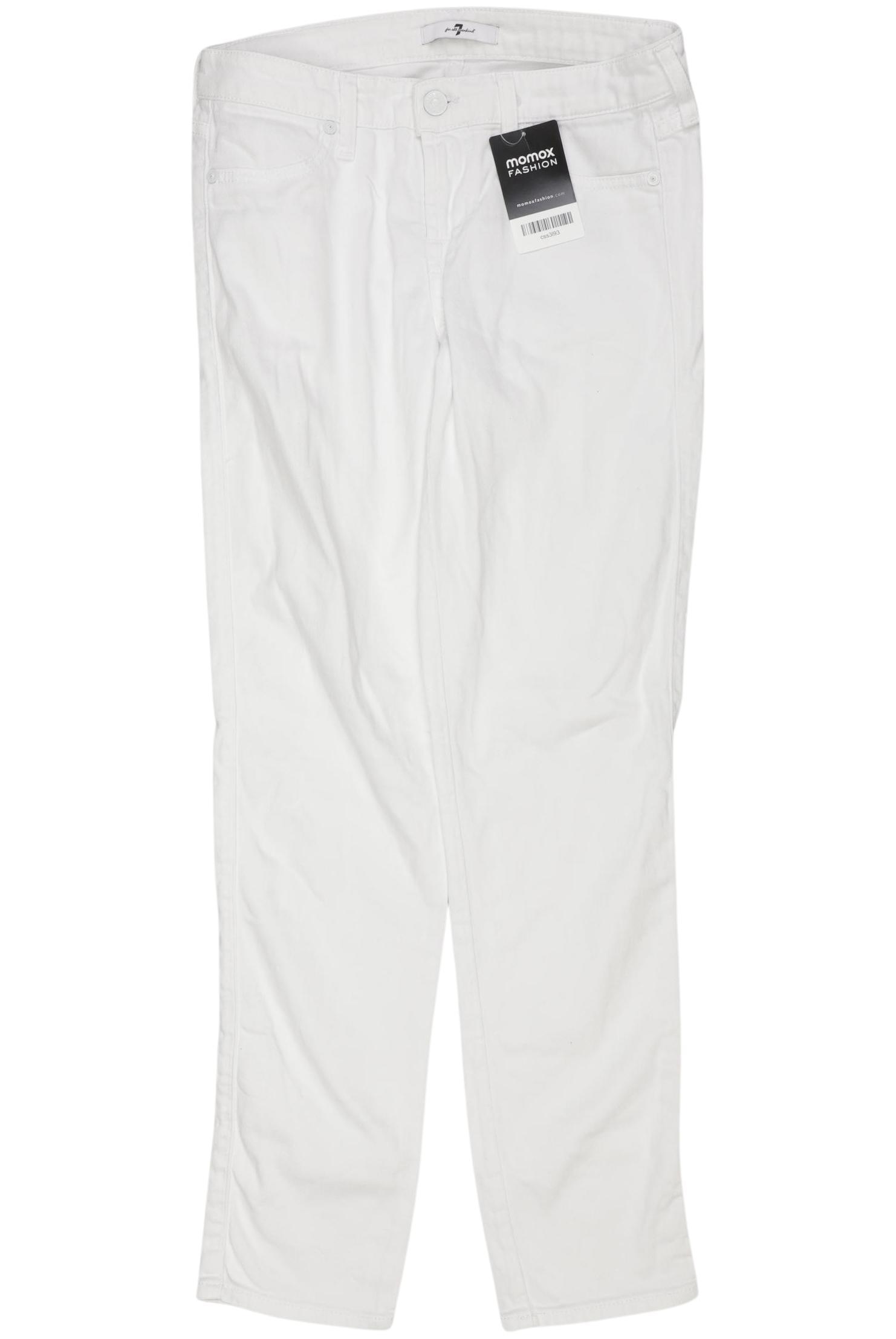 

7 for all mankind Damen Jeans, weiß, Gr. 26