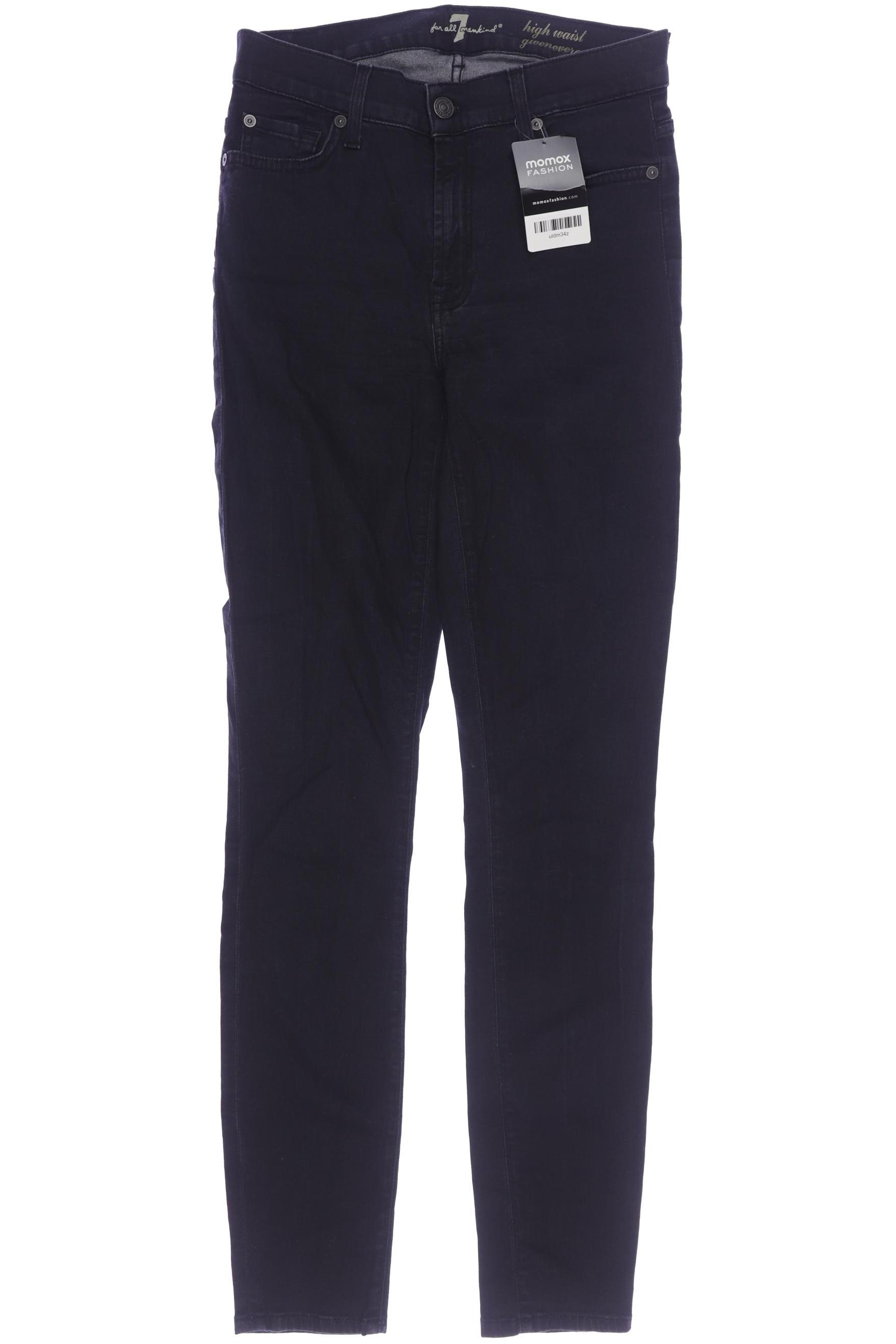 

7 for all mankind Damen Jeans, schwarz, Gr. 28
