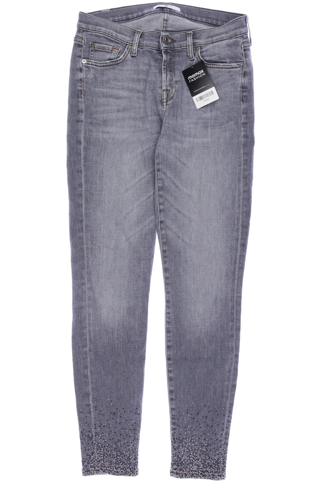 

7 for all mankind Damen Jeans, grau