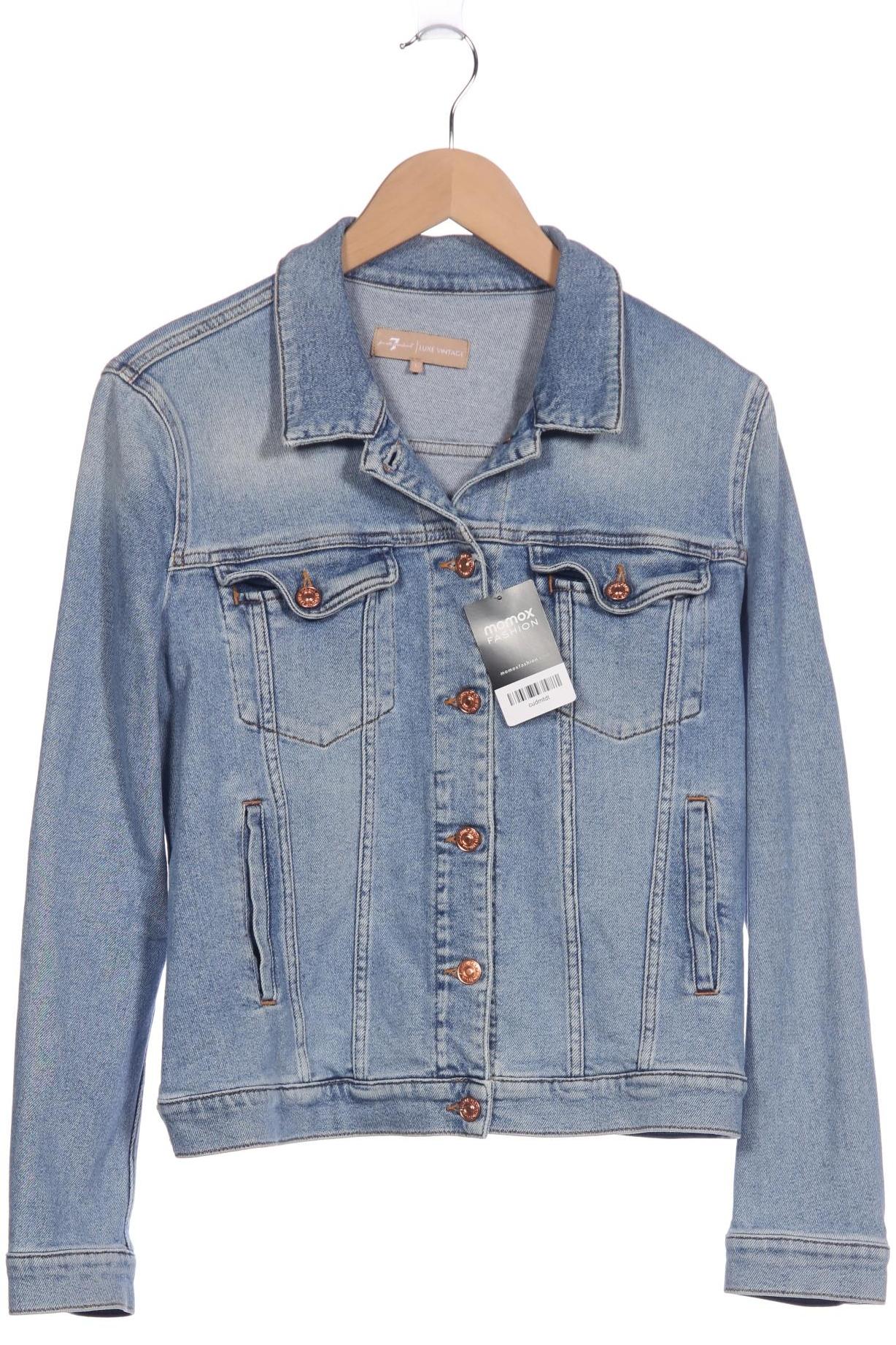 

7 for all mankind Damen Jacke, blau, Gr. 42