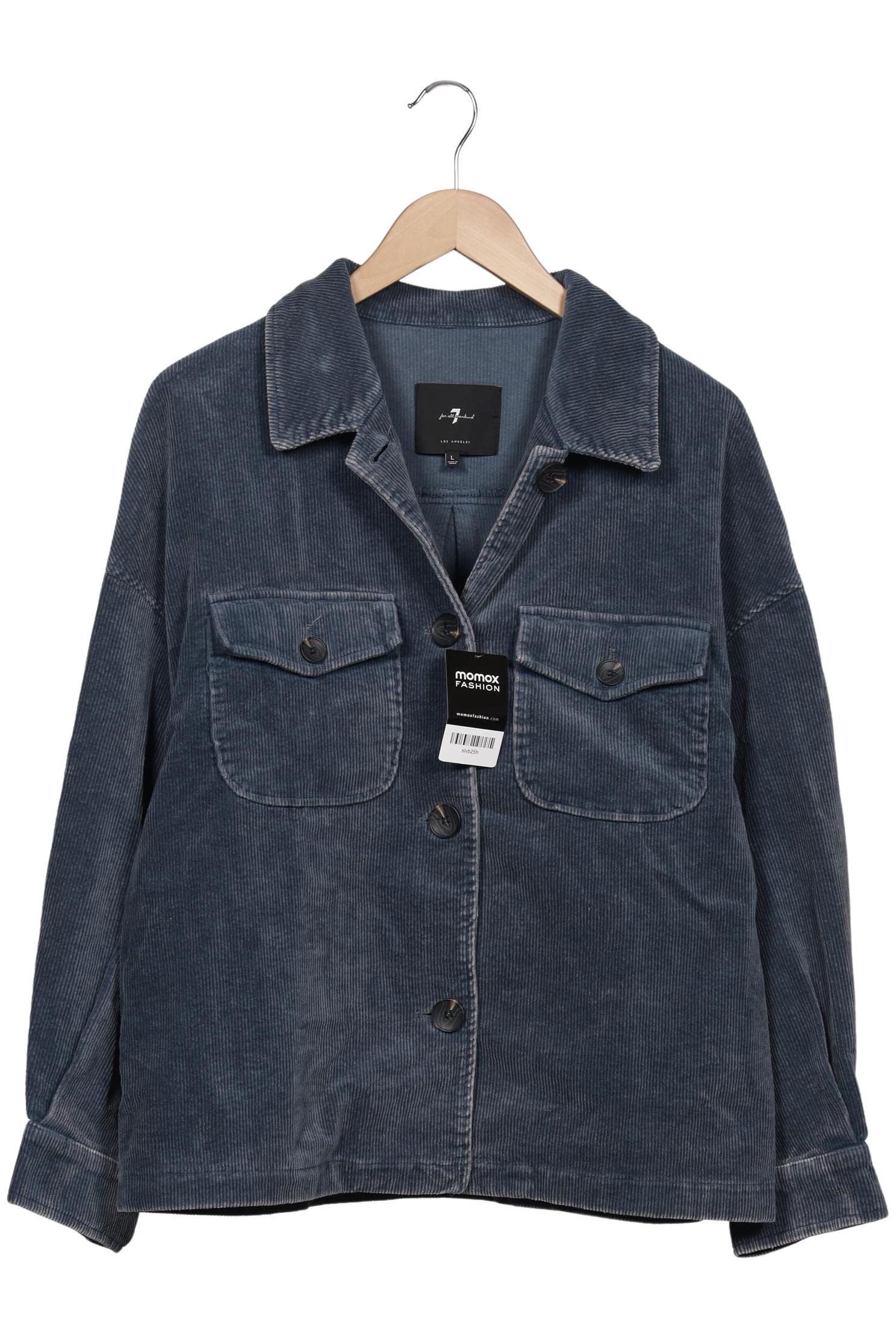 

7 for all mankind Damen Jacke, marineblau, Gr. 42