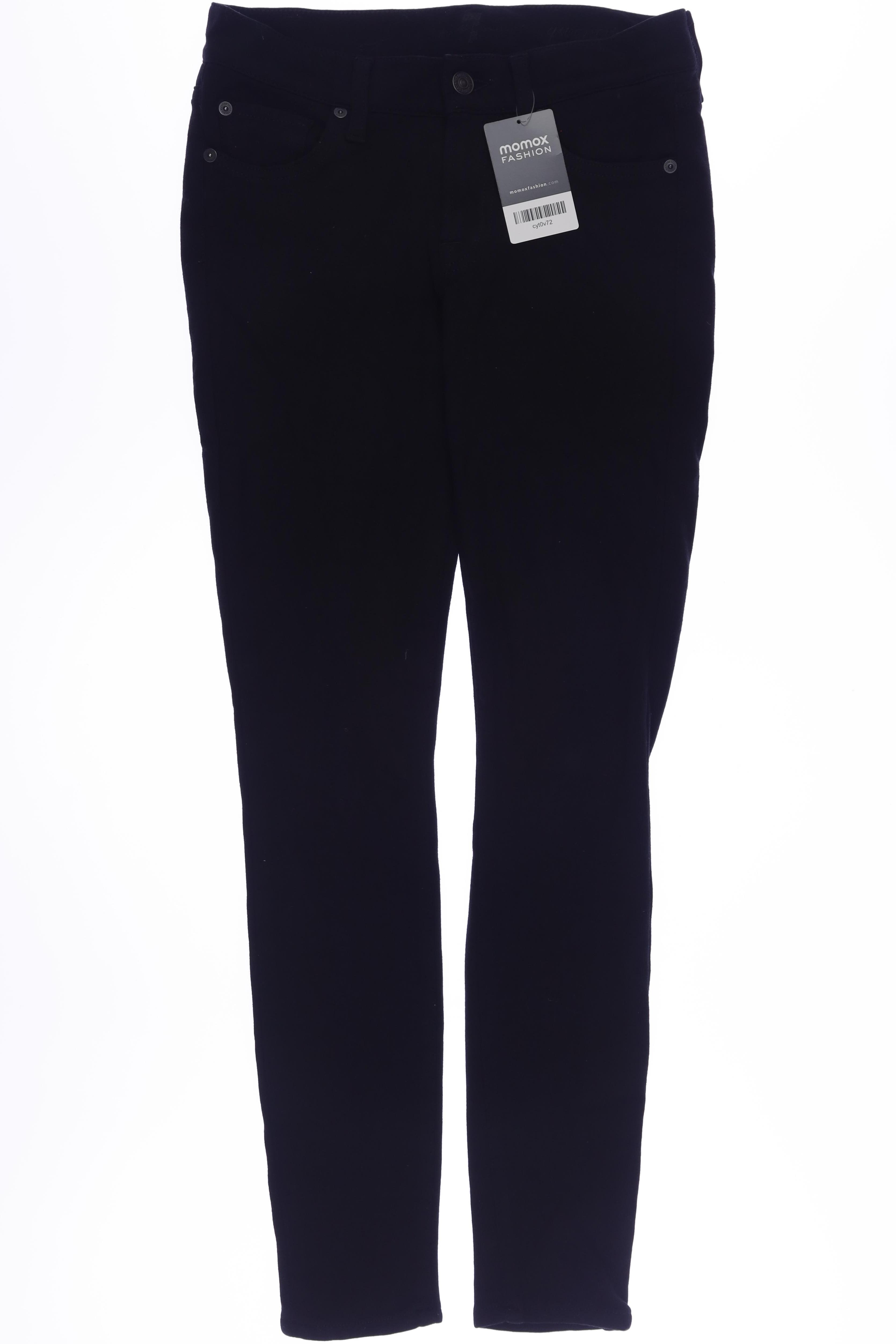 

7 for all mankind Damen Stoffhose, schwarz, Gr. 26