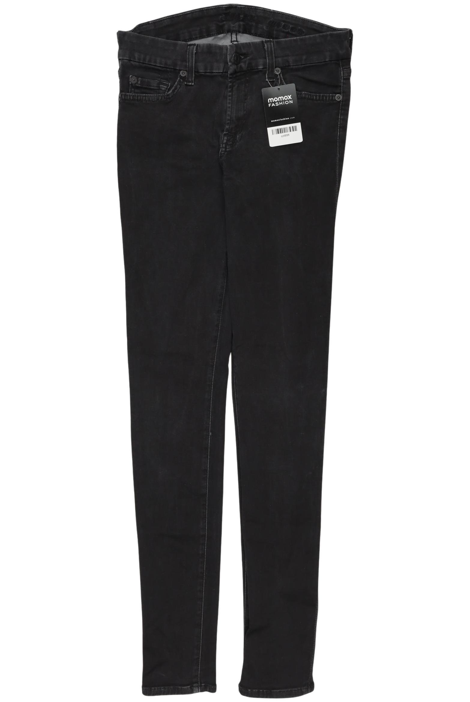 

7 for all mankind Damen Jeans, schwarz, Gr. 28