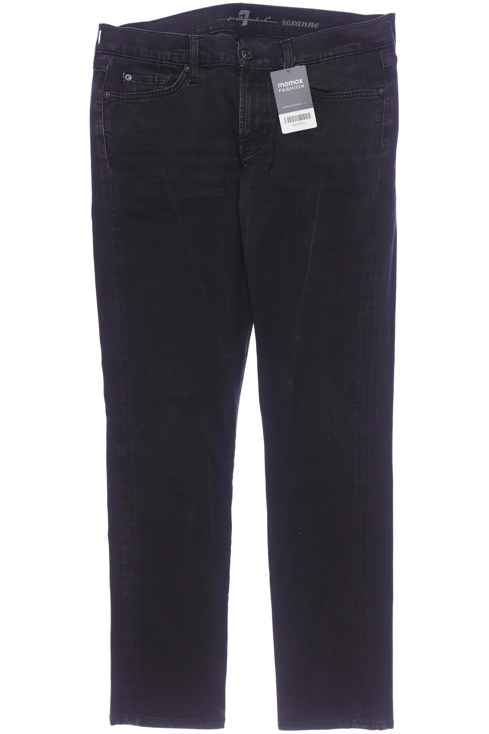 

7 for all mankind Damen Jeans, schwarz, Gr. 32