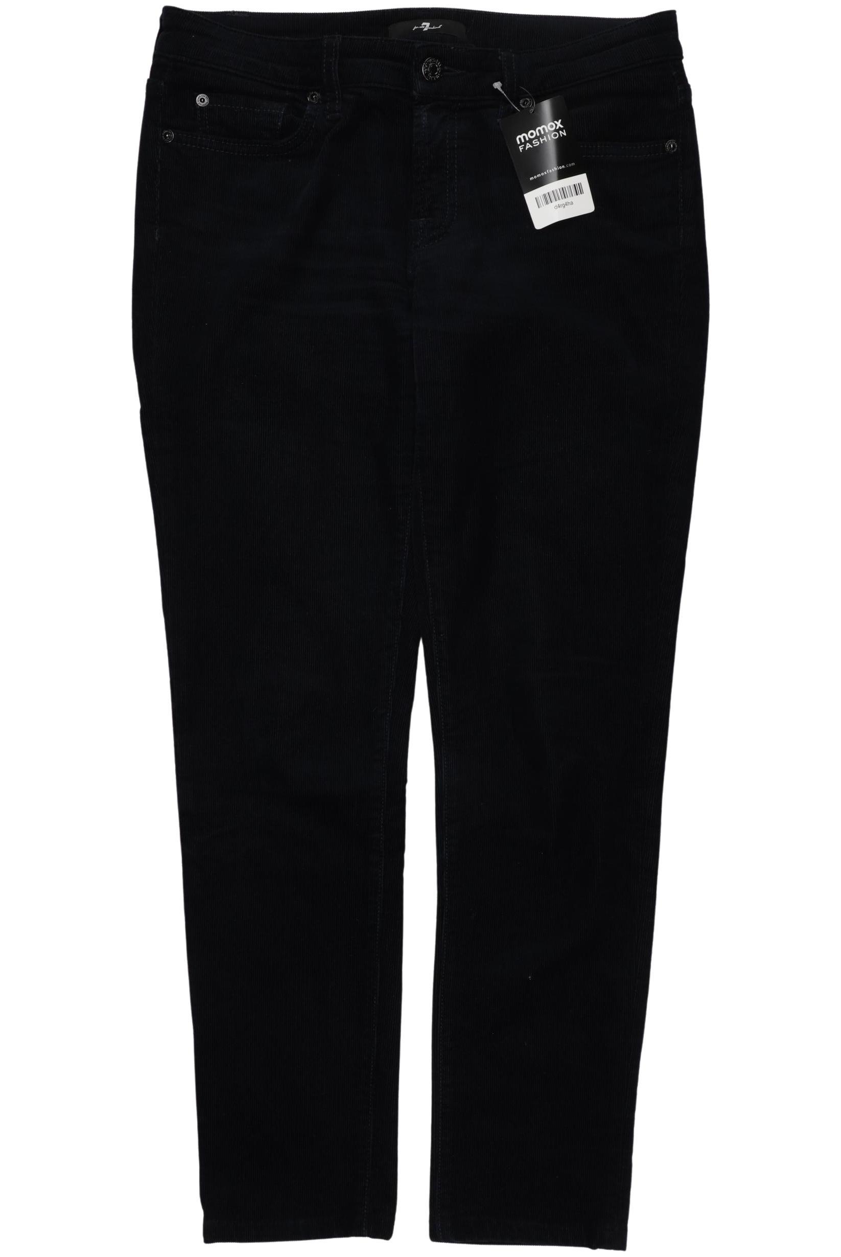 

7 for all mankind Damen Stoffhose, marineblau, Gr. 27