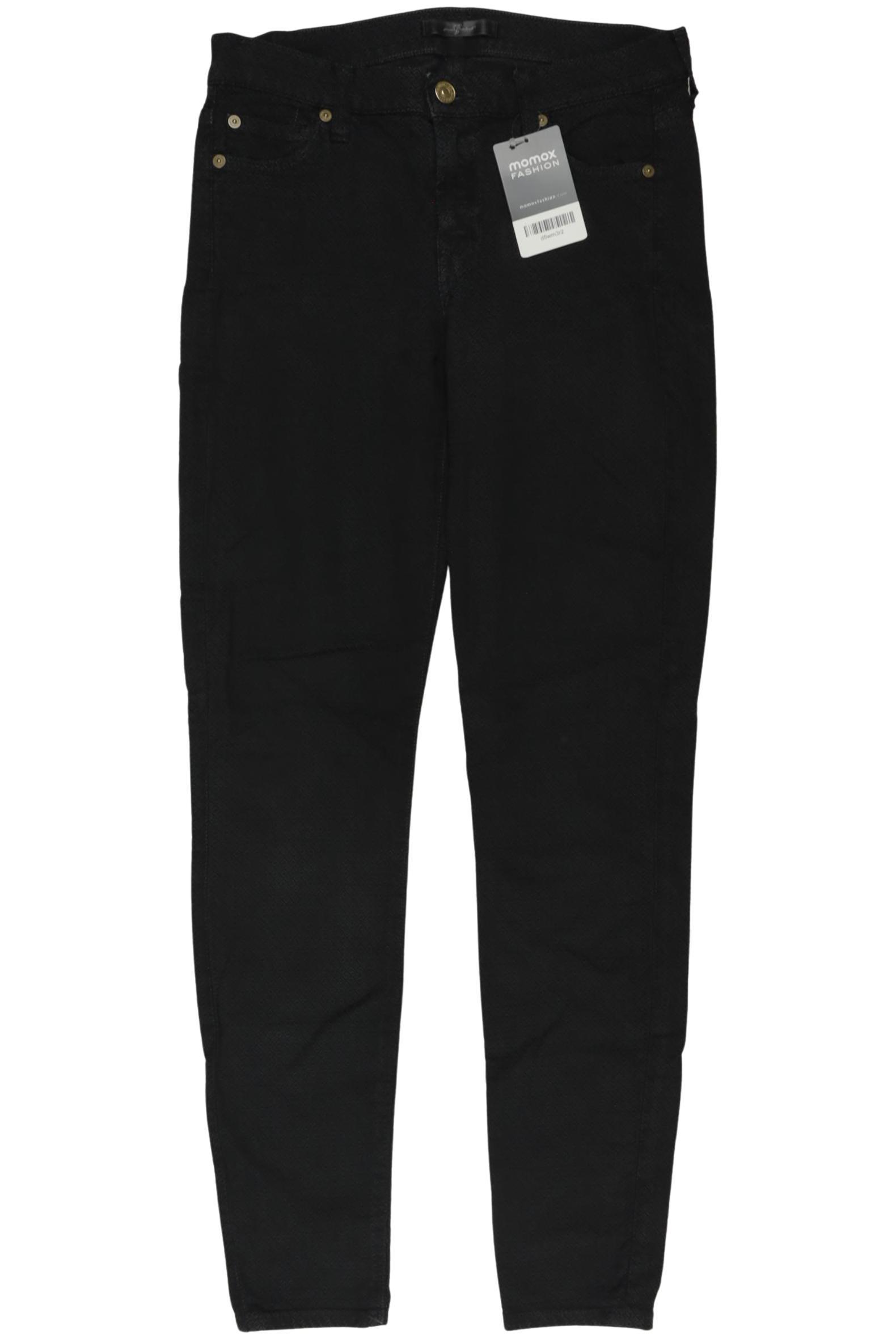 

7 for all mankind Damen Jeans, schwarz, Gr. 27