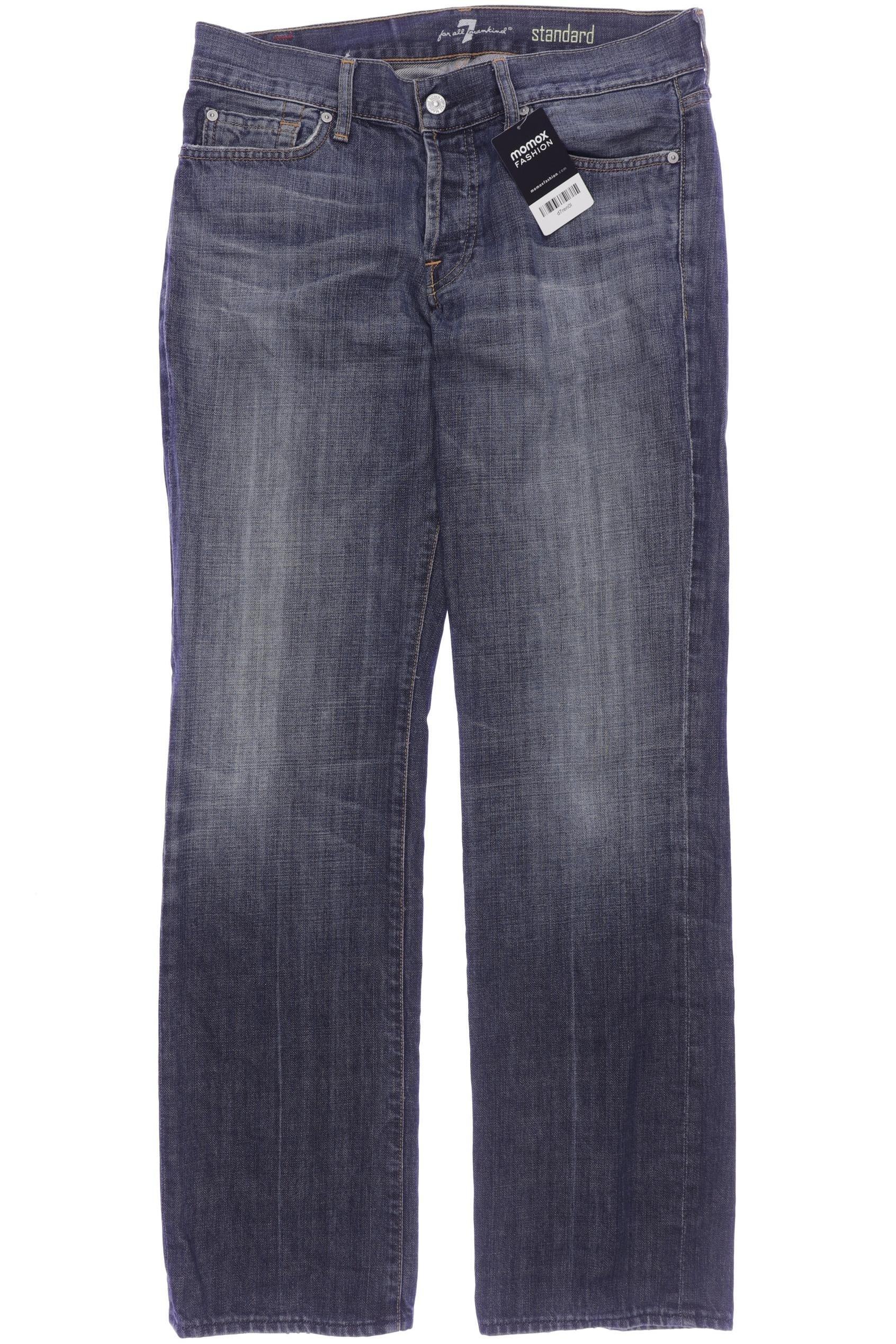

7 for all mankind Herren Jeans, marineblau, Gr. 32