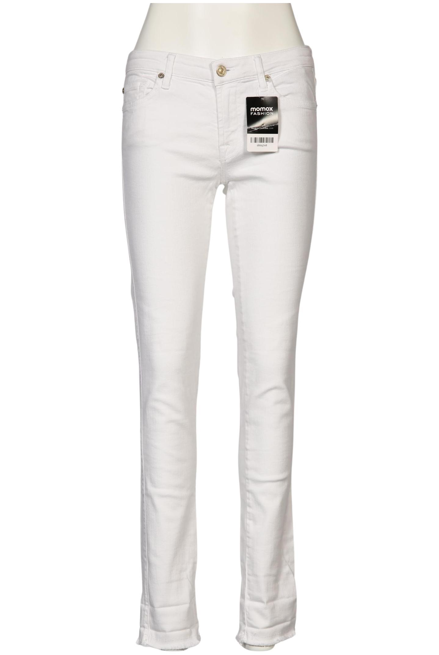 

7 for all mankind Damen Jeans, weiß, Gr. 27