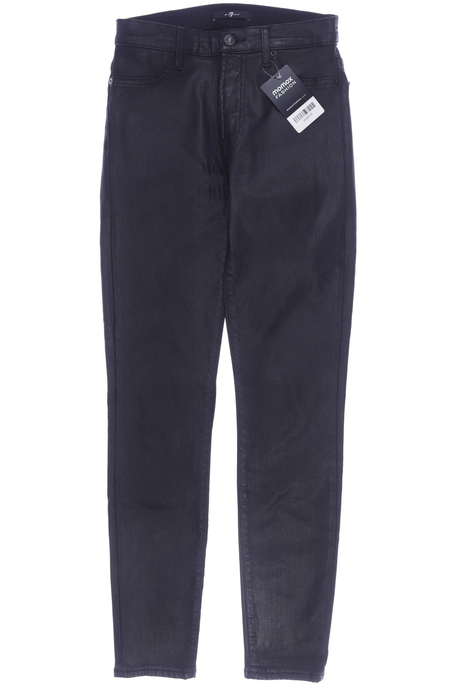 

7 for all mankind Damen Stoffhose, schwarz, Gr. 27