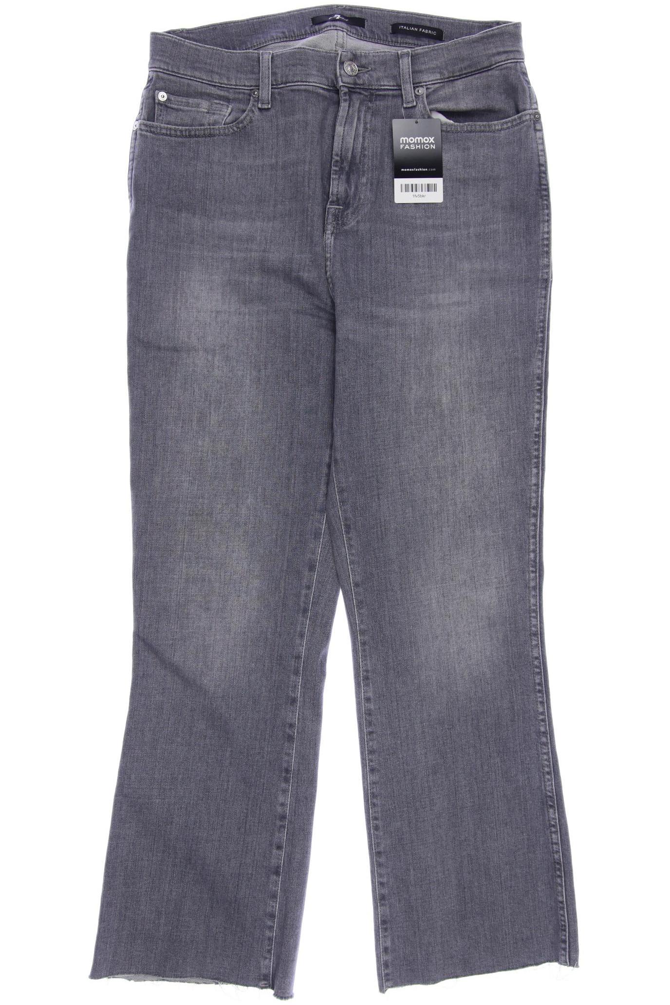 

7 for all mankind Damen Jeans, grau, Gr. 30