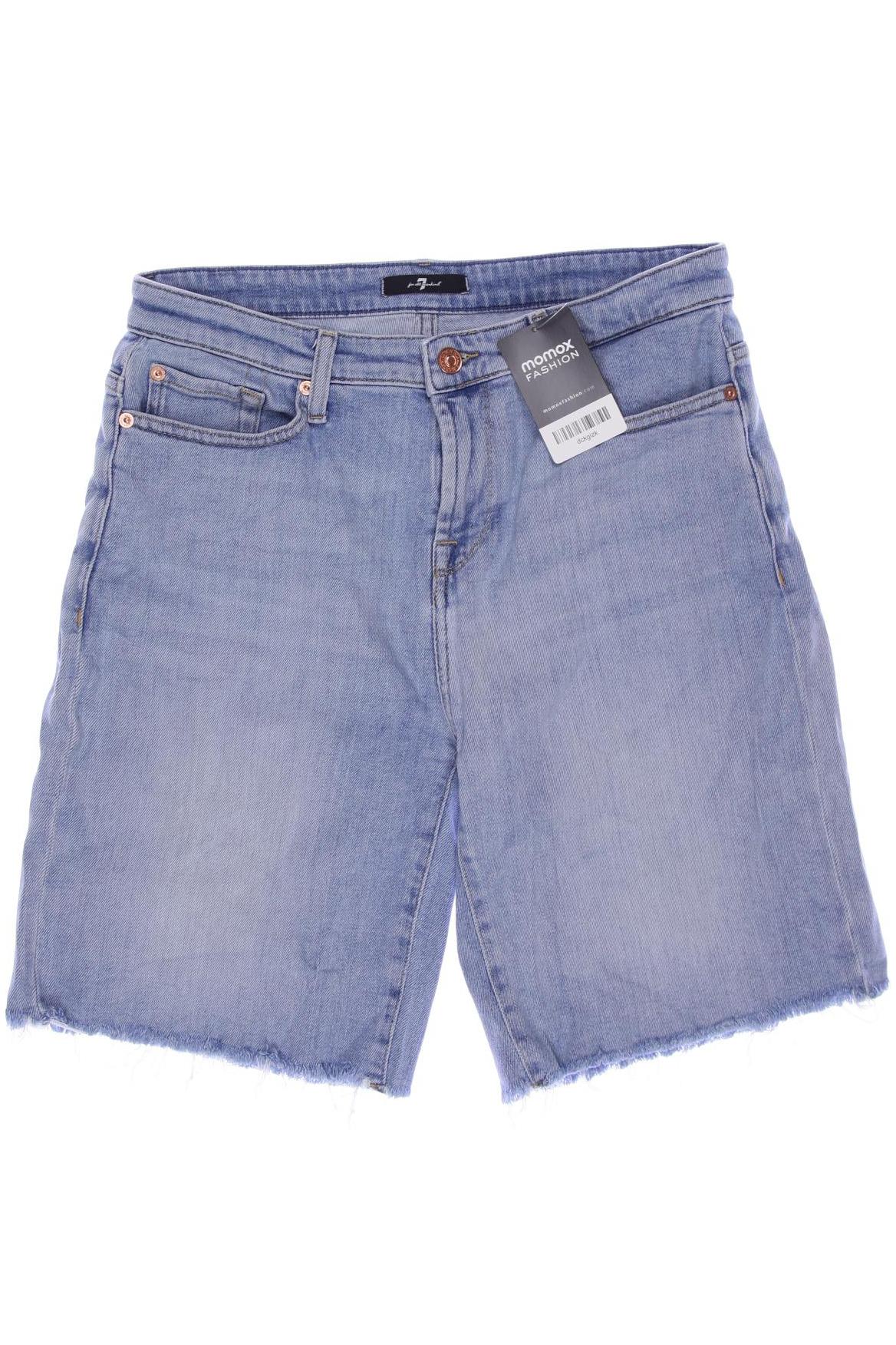 

7 for all mankind Damen Shorts, blau