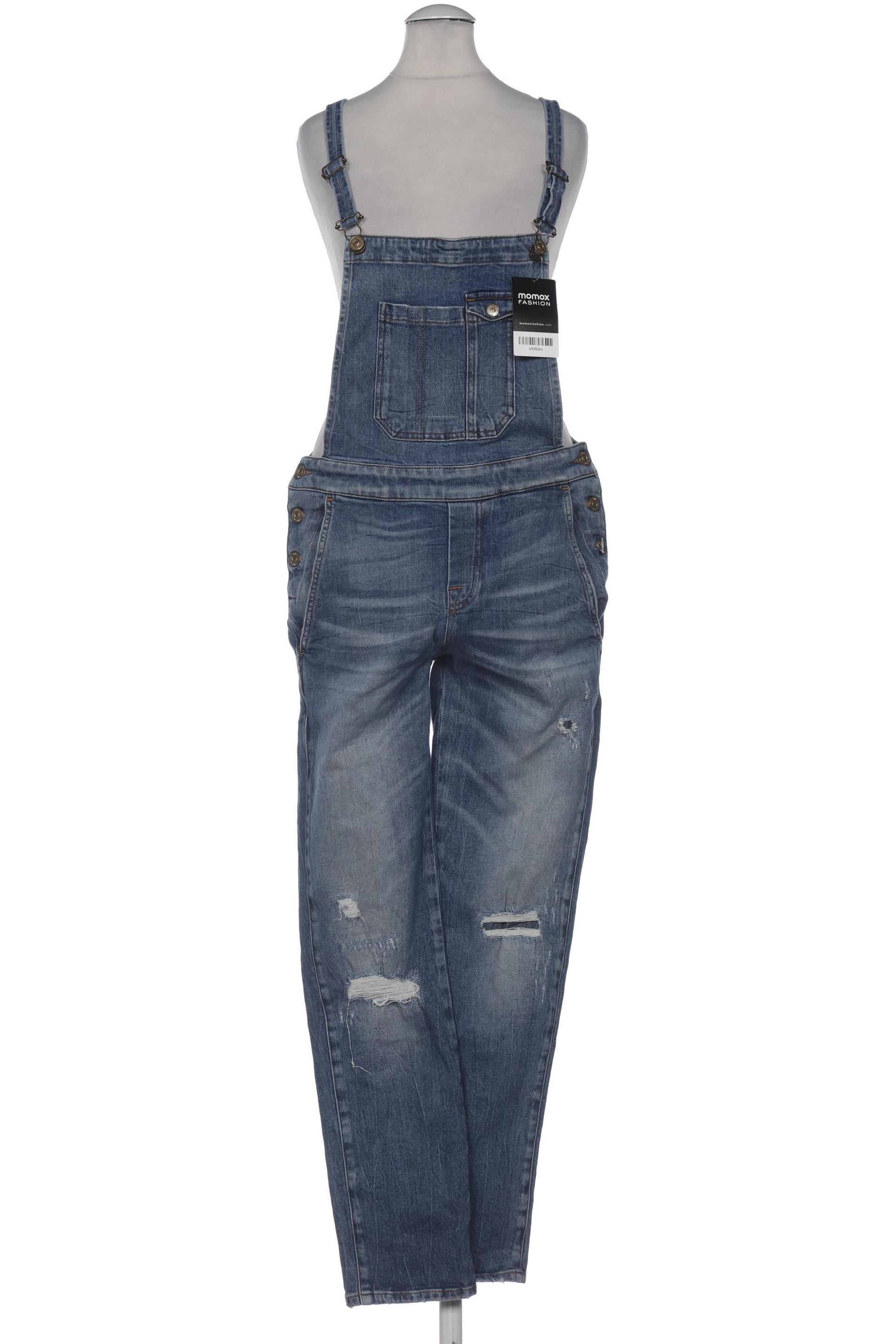

7 for all mankind Damen Jumpsuit/Overall, blau