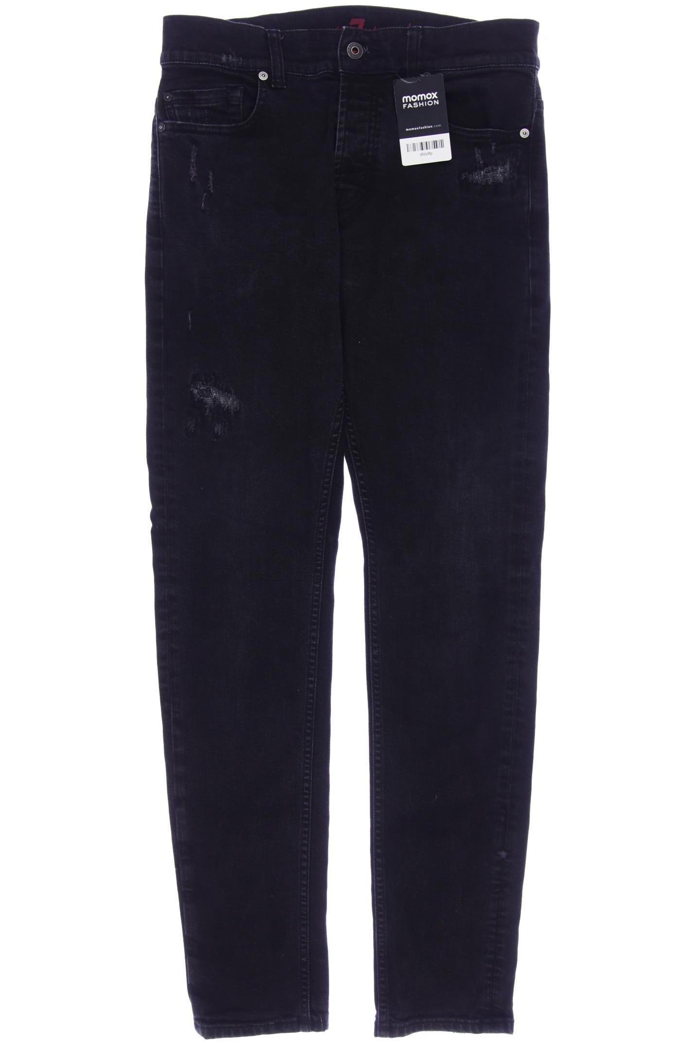 

7 for all mankind Herren Jeans, schwarz, Gr. 46