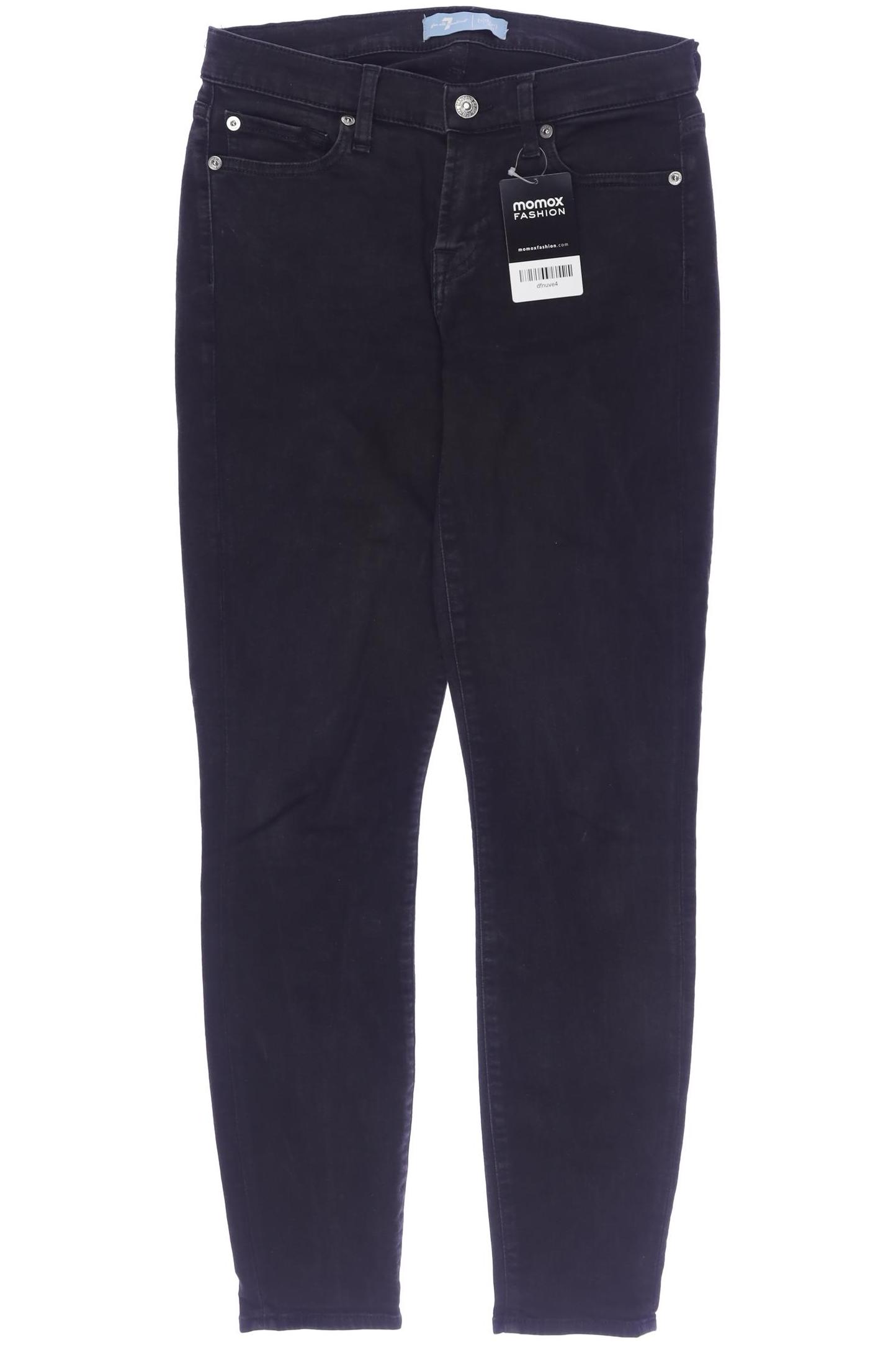 

7 for all mankind Damen Jeans, schwarz, Gr. 26