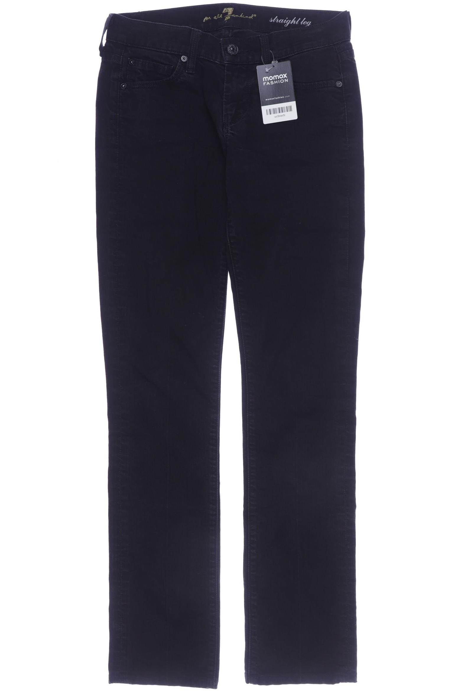 

7 for all mankind Damen Jeans, schwarz, Gr. 25