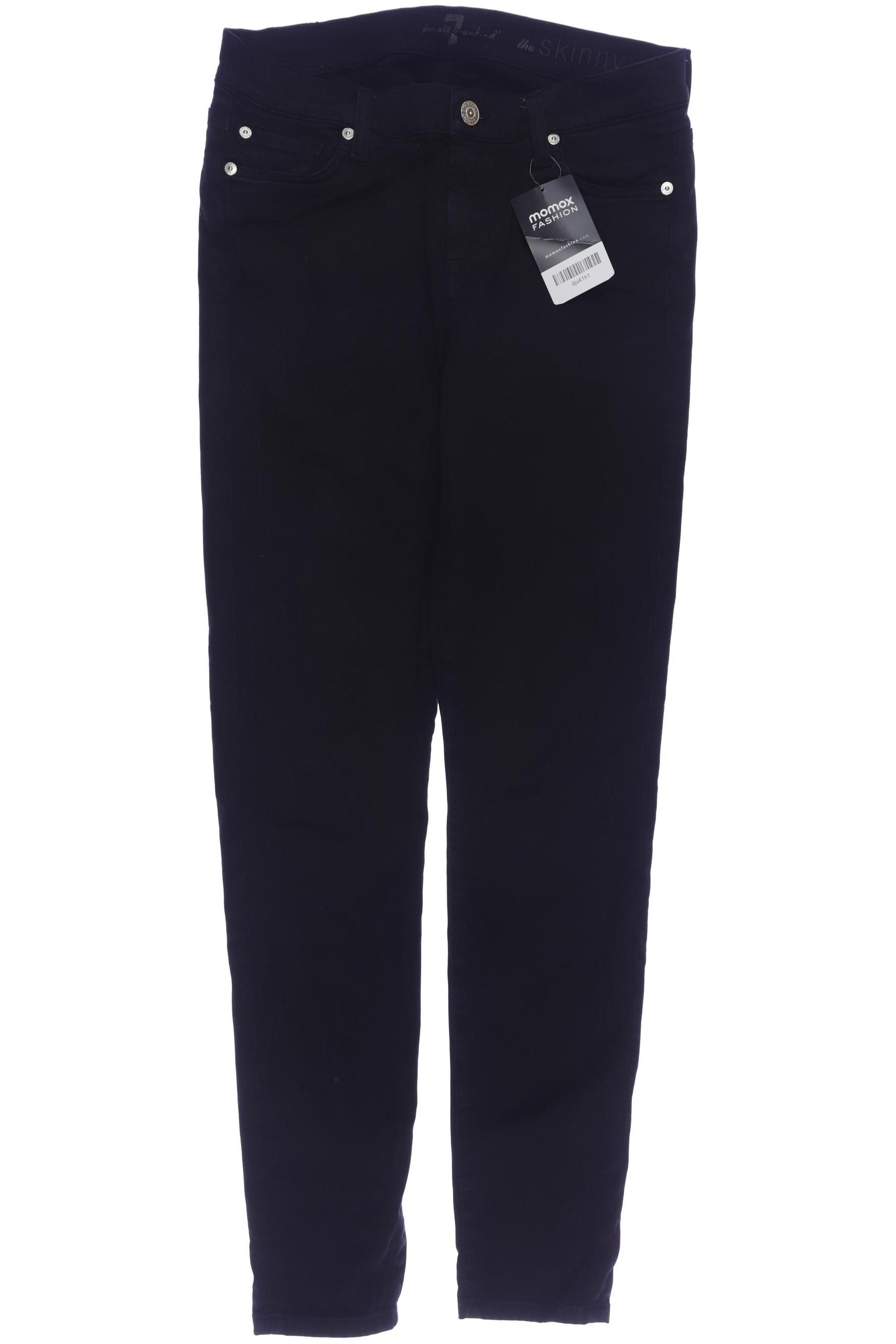 

7 for all mankind Damen Jeans, schwarz, Gr. 27